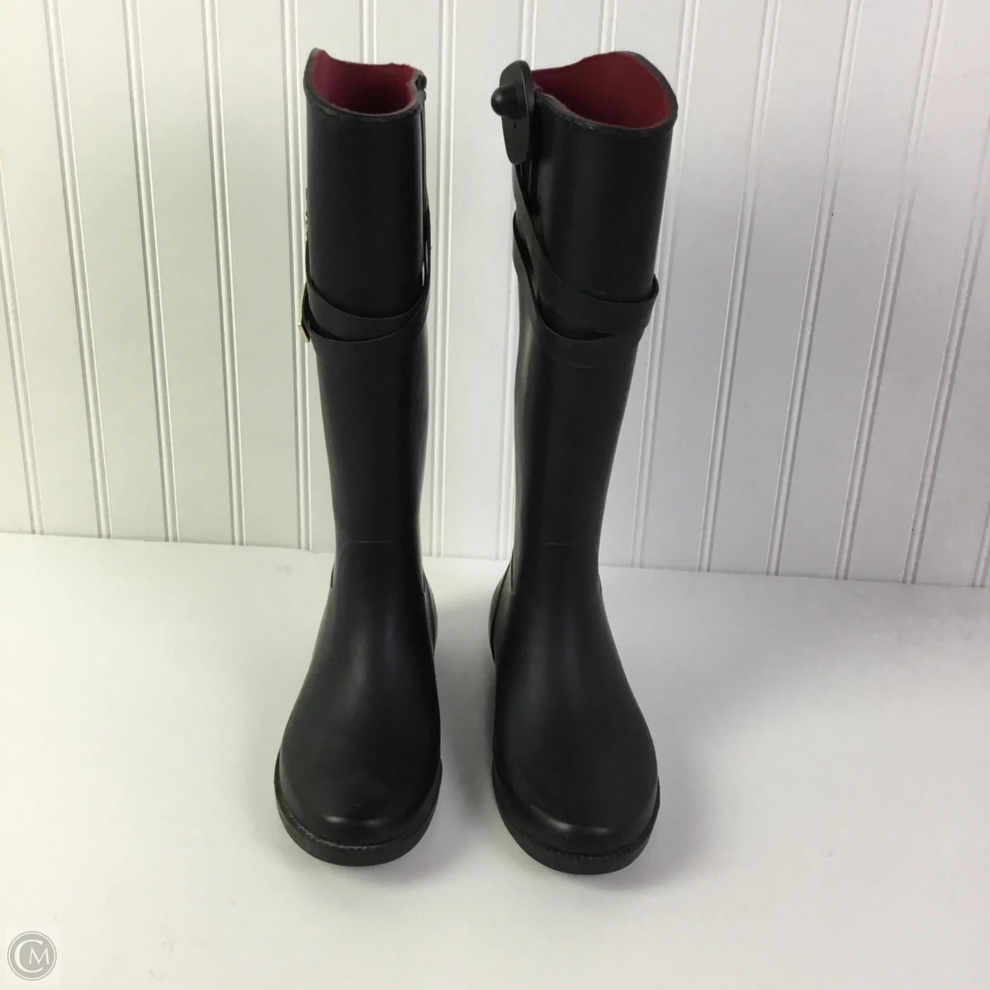 Boots Rain By Tommy Hilfiger In Black, Size: 6
