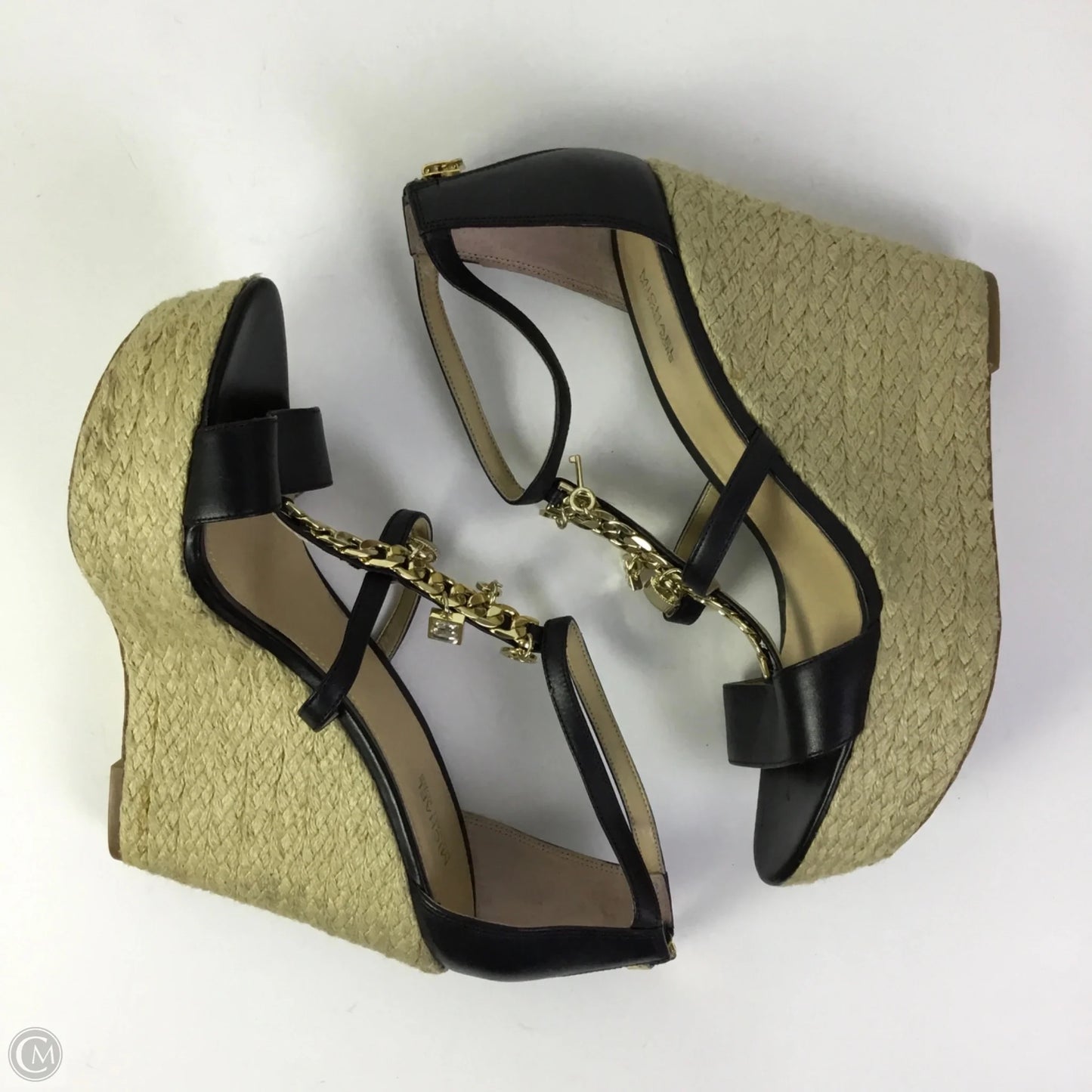 Shoes Heels Wedge By Michael By Michael Kors In Black, Size: 10