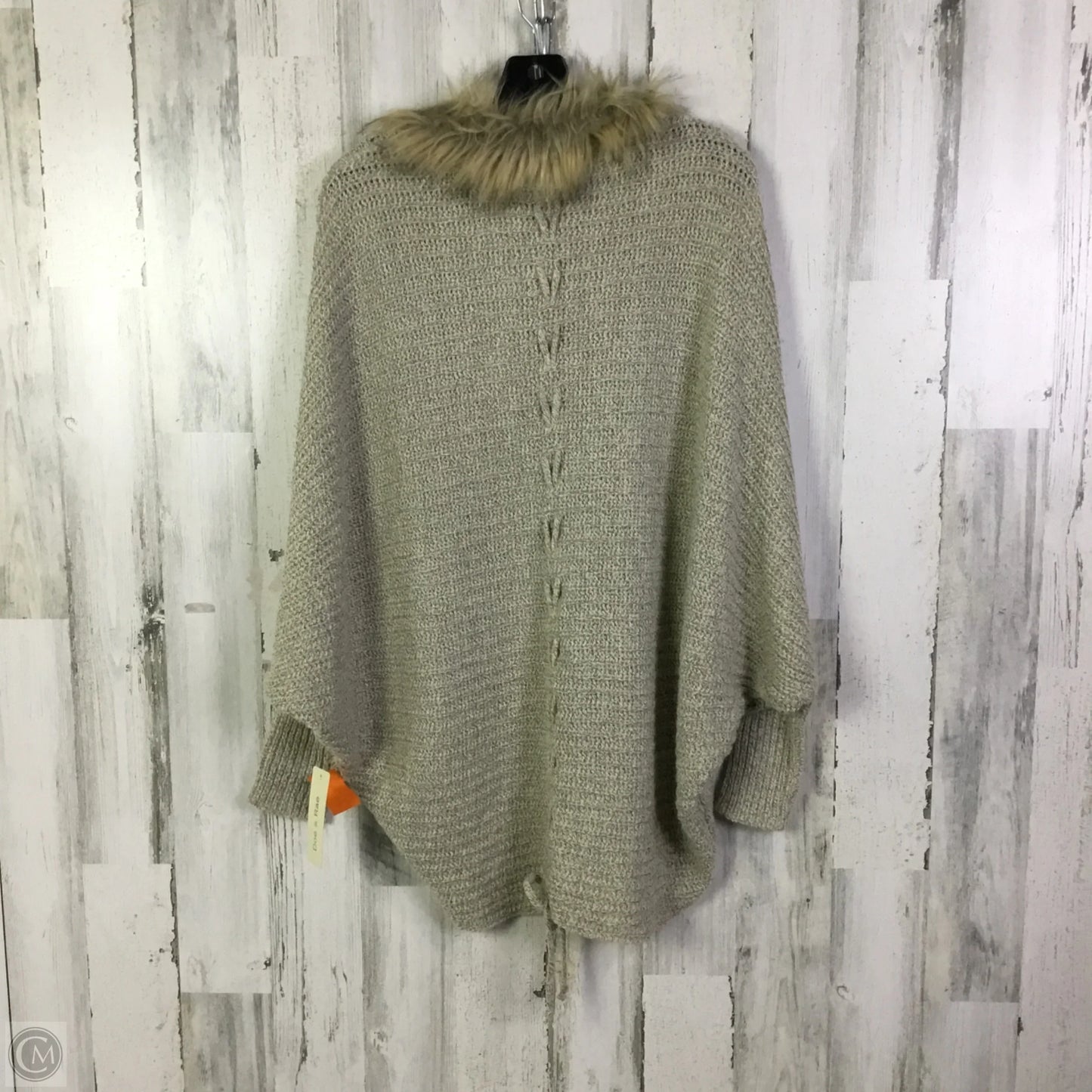 Sweater Cardigan By Doe & Rae In Cream, Size: S