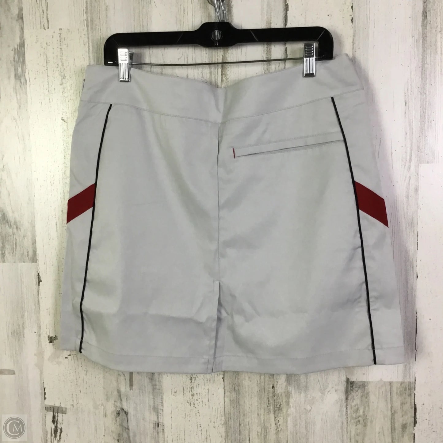 Athletic Skort By Clothes Mentor In Grey, Size: M