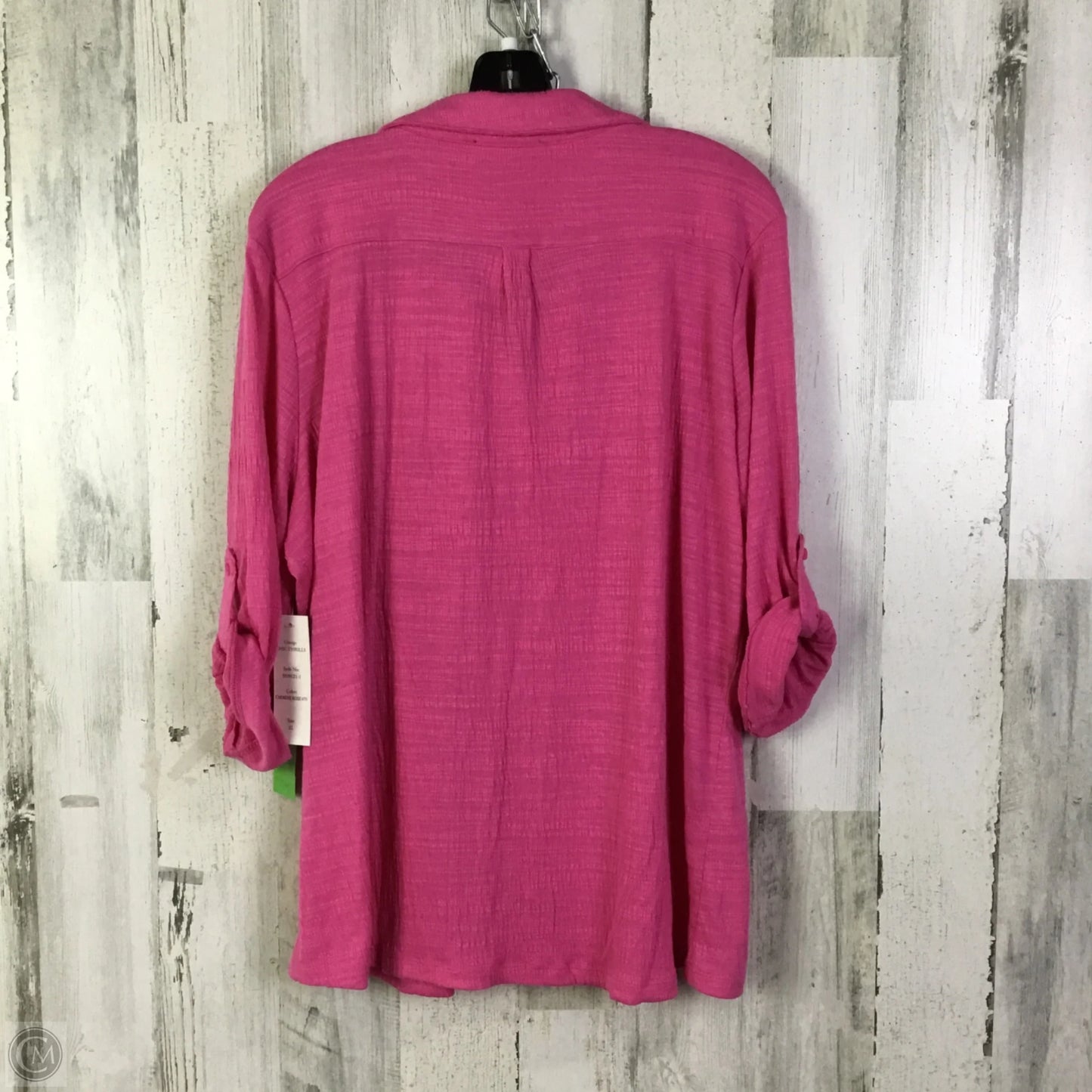 Top Short Sleeve By Clothes Mentor In White, Size: Xl