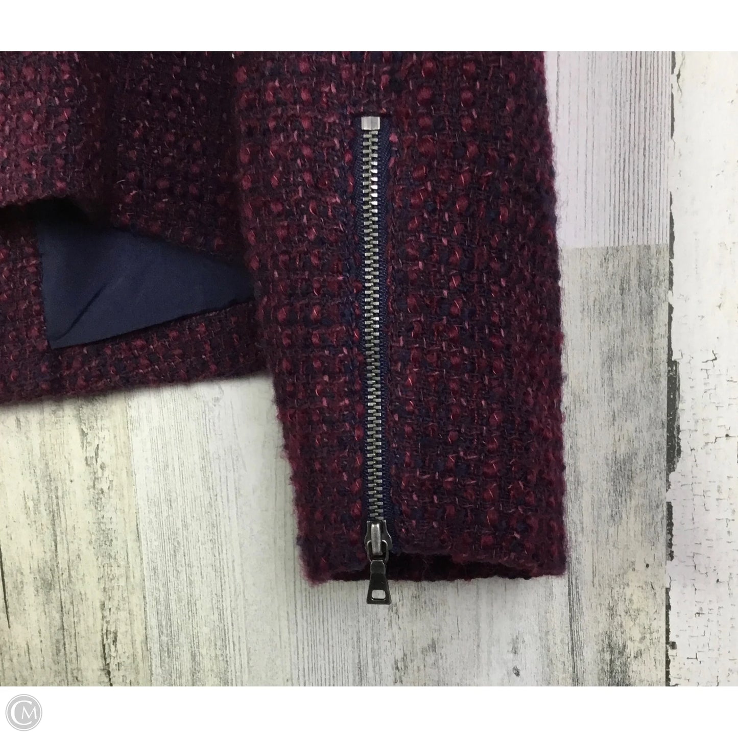 Blazer By Loft In Maroon, Size: M