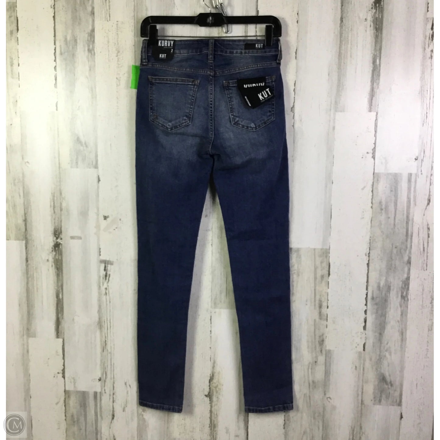Jeans Skinny By Kut In Blue Denim, Size: 2