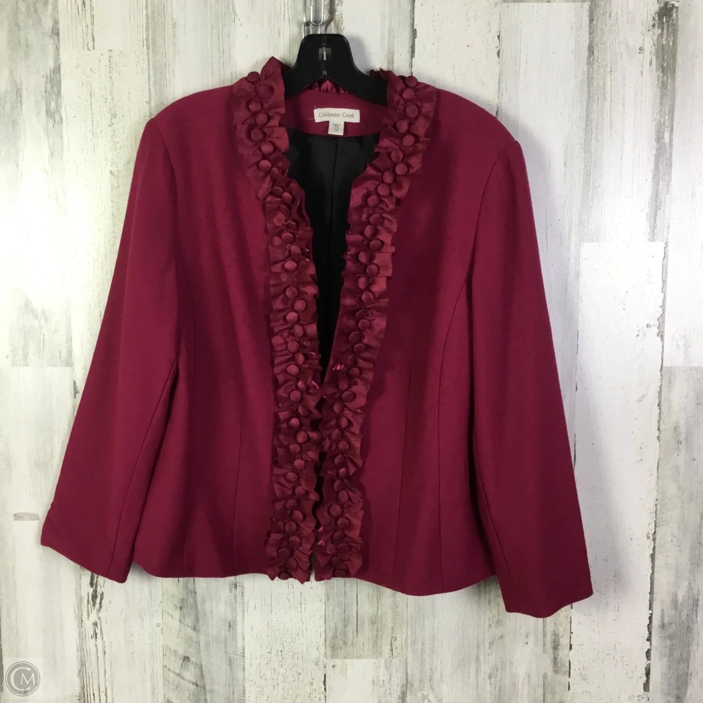 Blazer By Coldwater Creek In Pink, Size: L
