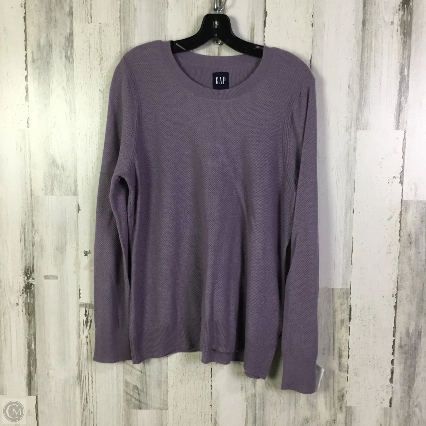 Top Long Sleeve By Gap In Purple, Size: L