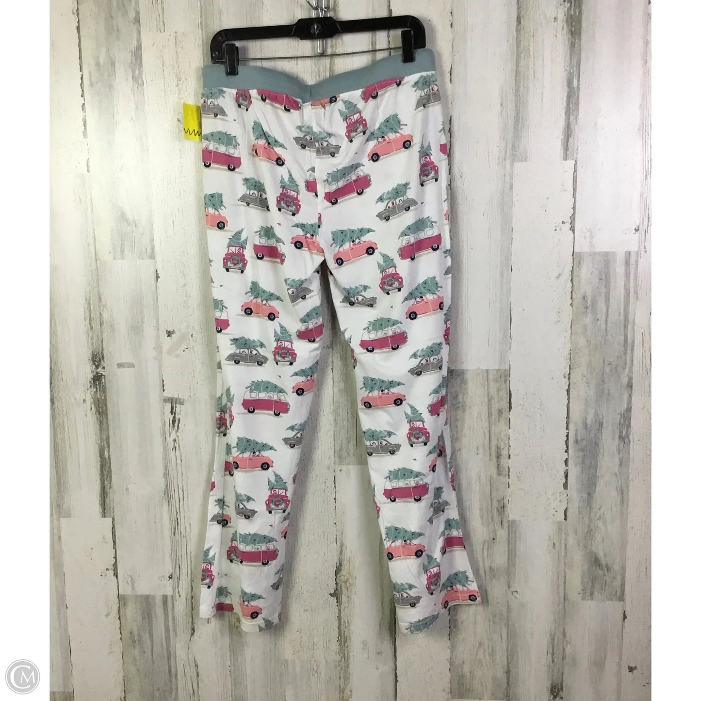 Pajama Pants By Clothes Mentor In White, Size: L