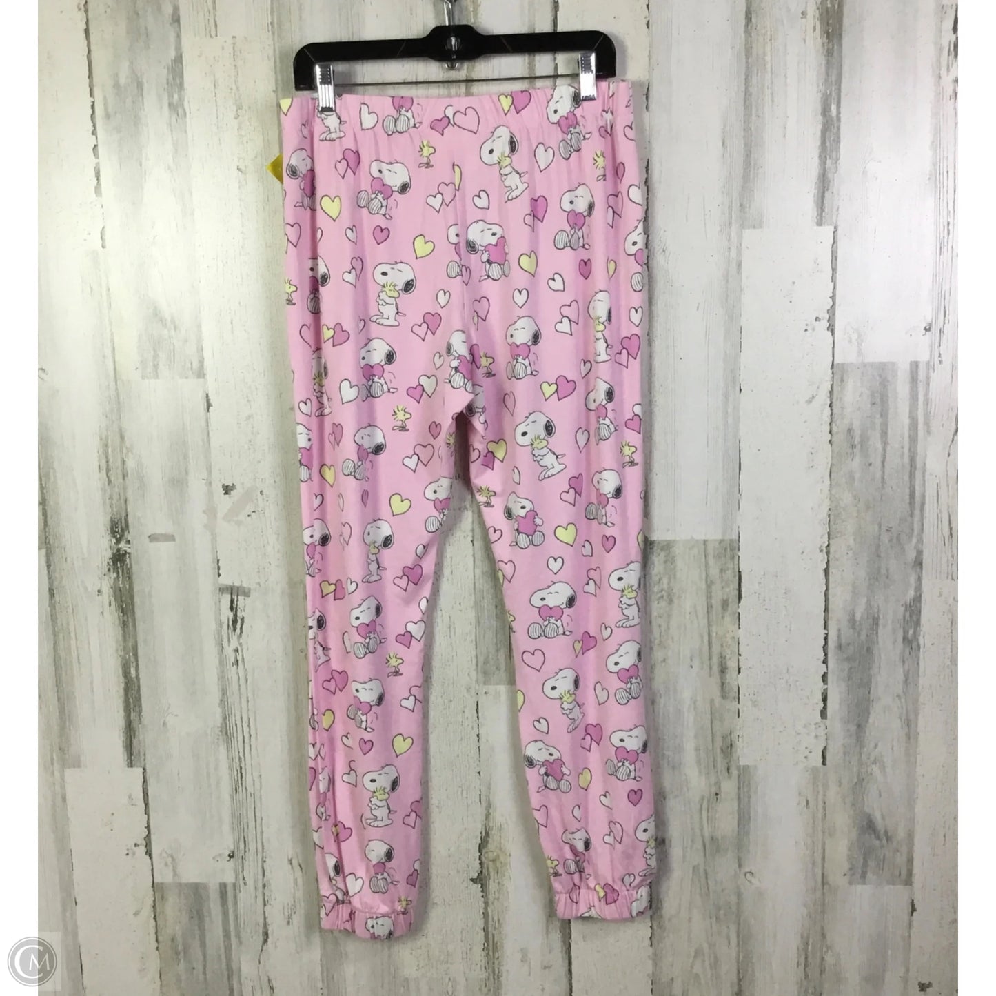 Pajama Pants By Clothes Mentor In Pink, Size: L