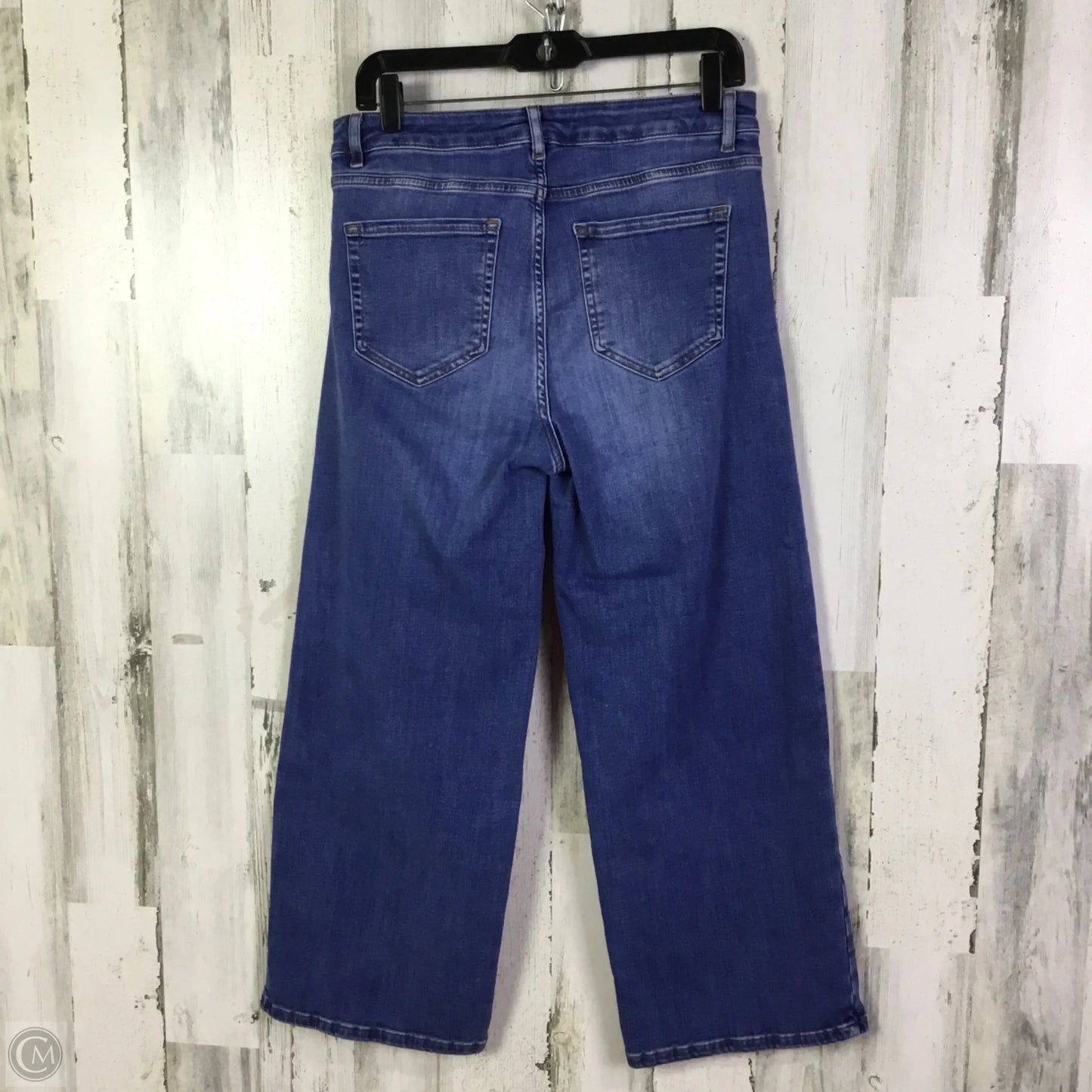 Jeans Cropped By J. Jill In Blue Denim, Size: 8