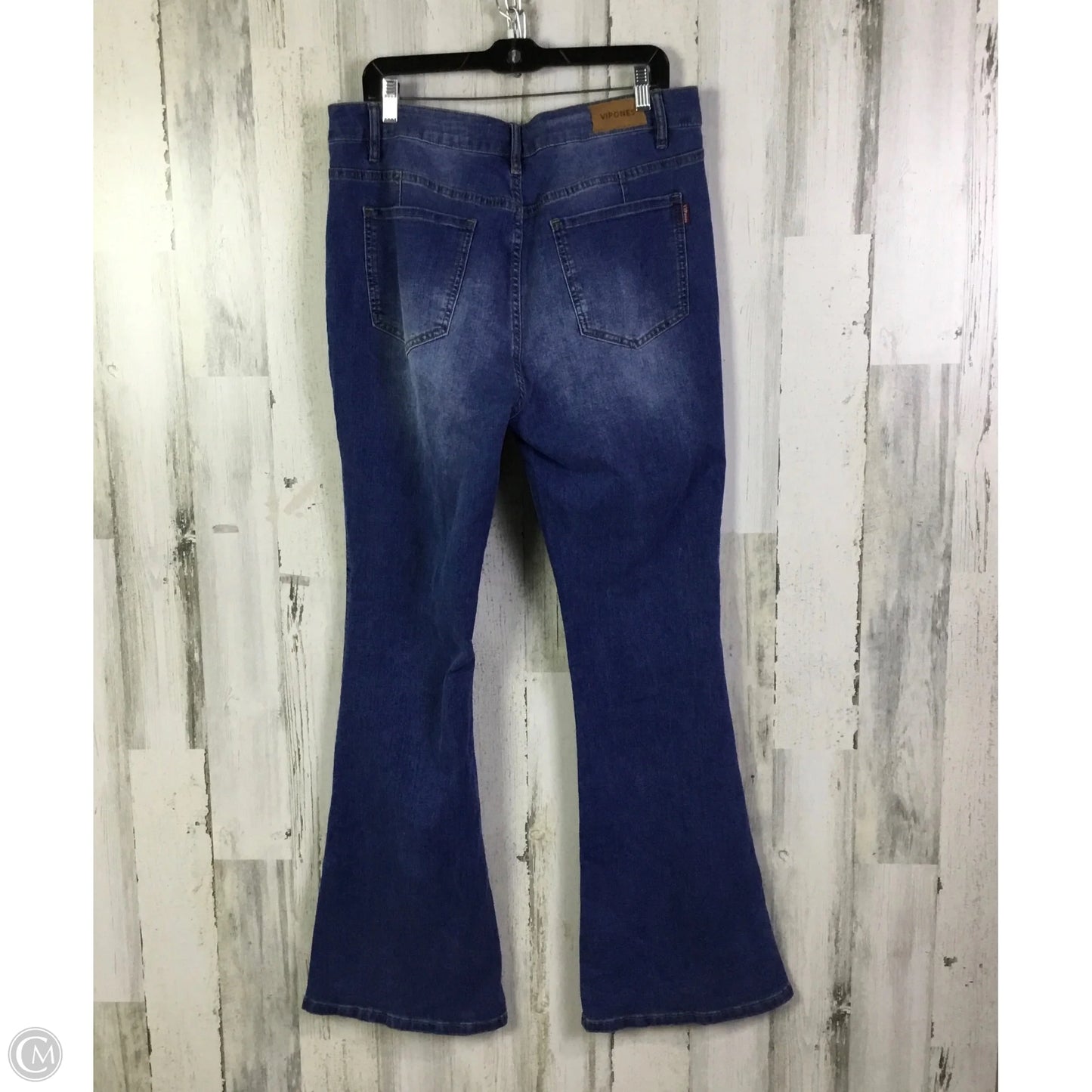 Jeans Boot Cut By Clothes Mentor In Blue Denim, Size: 16