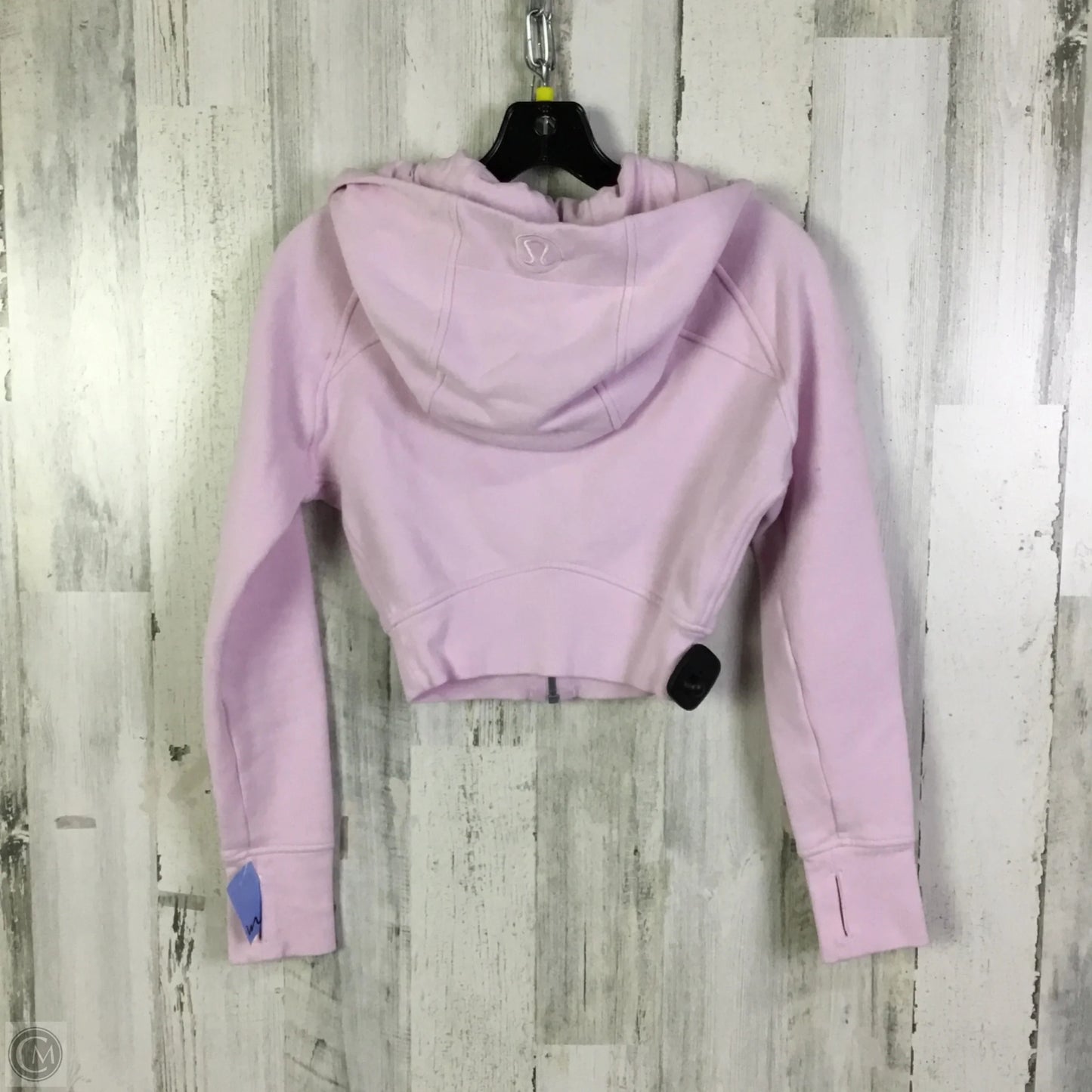 Athletic Jacket By Lululemon In Pink, Size: Xs