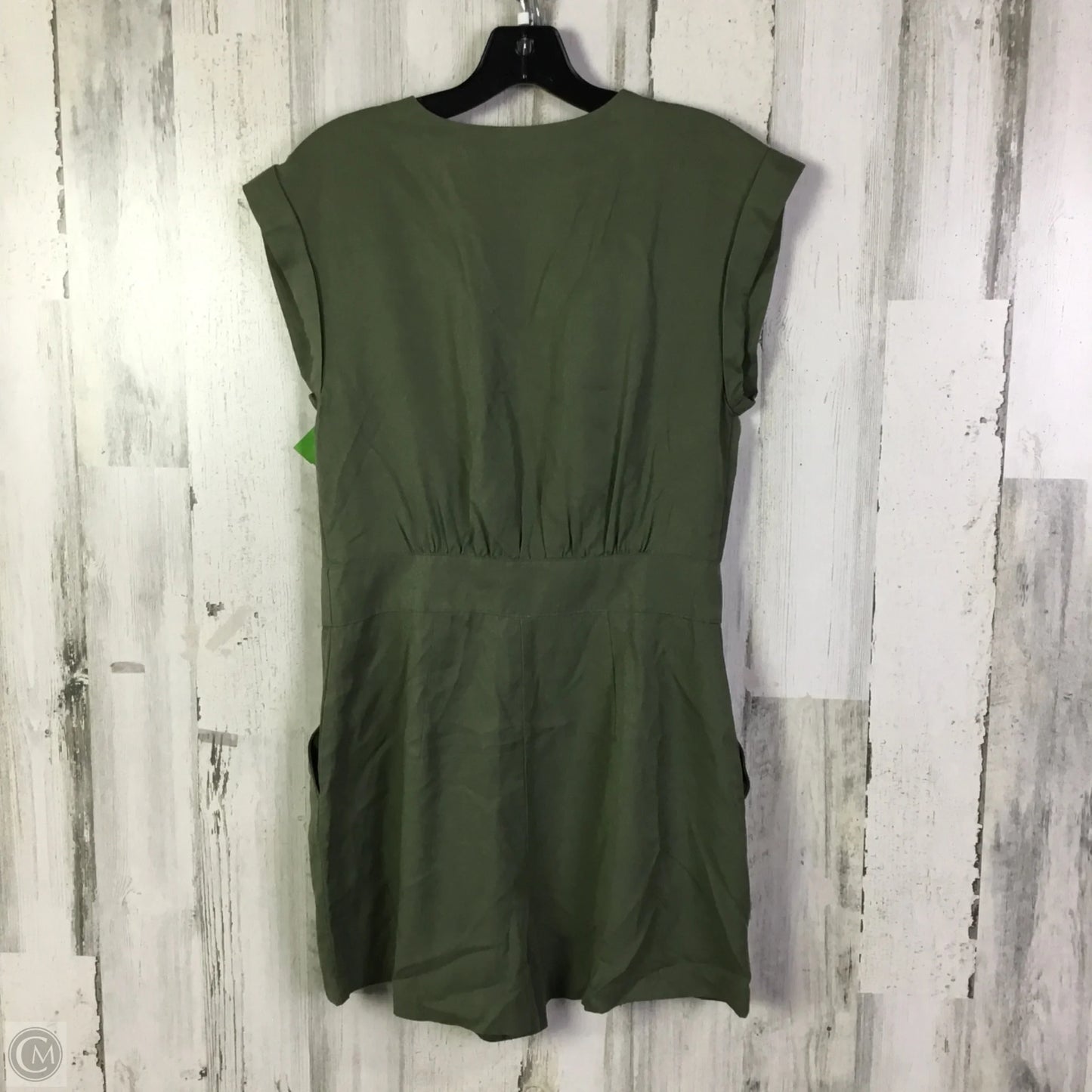 Romper By Express In Green, Size: S