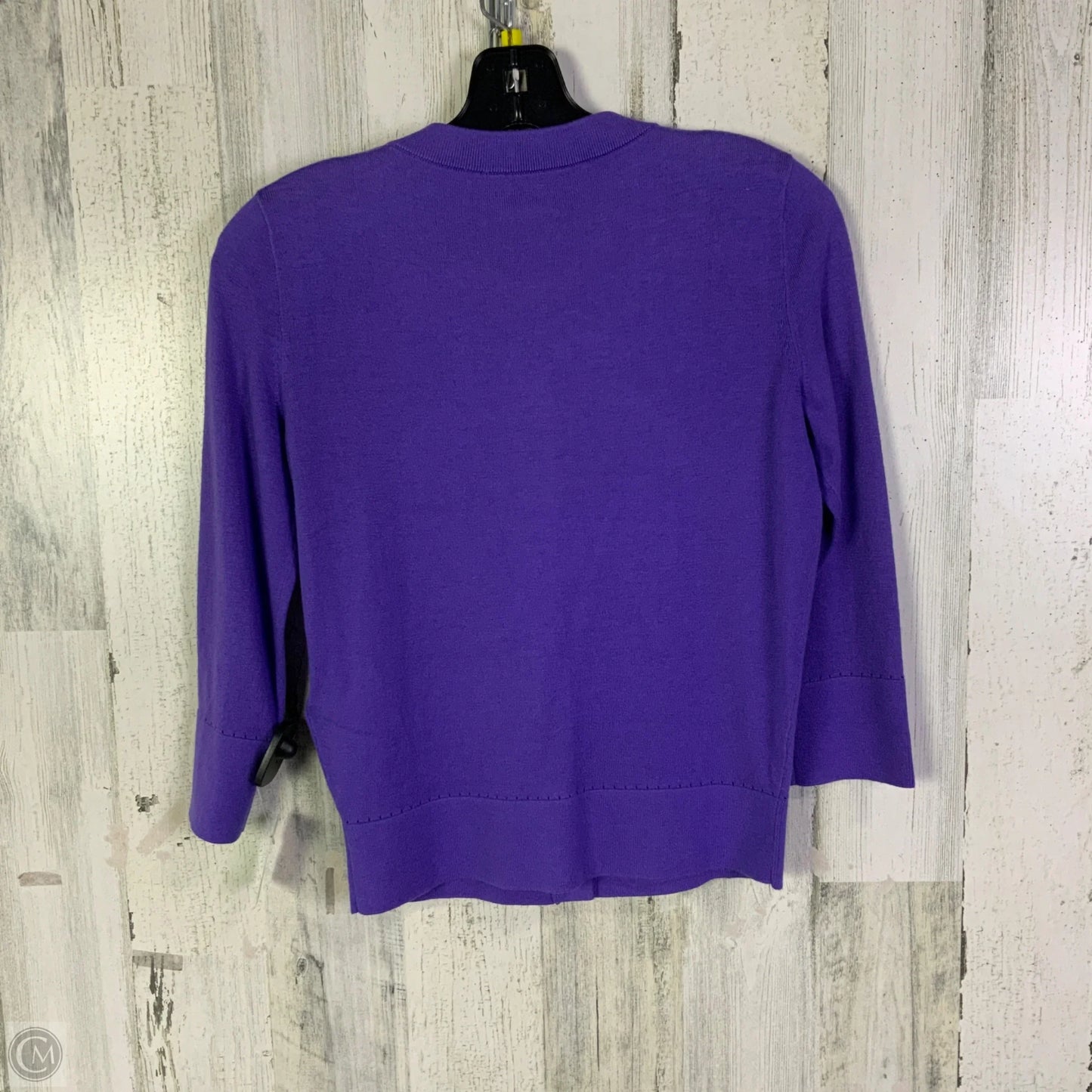 Cardigan Designer By Kate Spade In Purple, Size: Xs