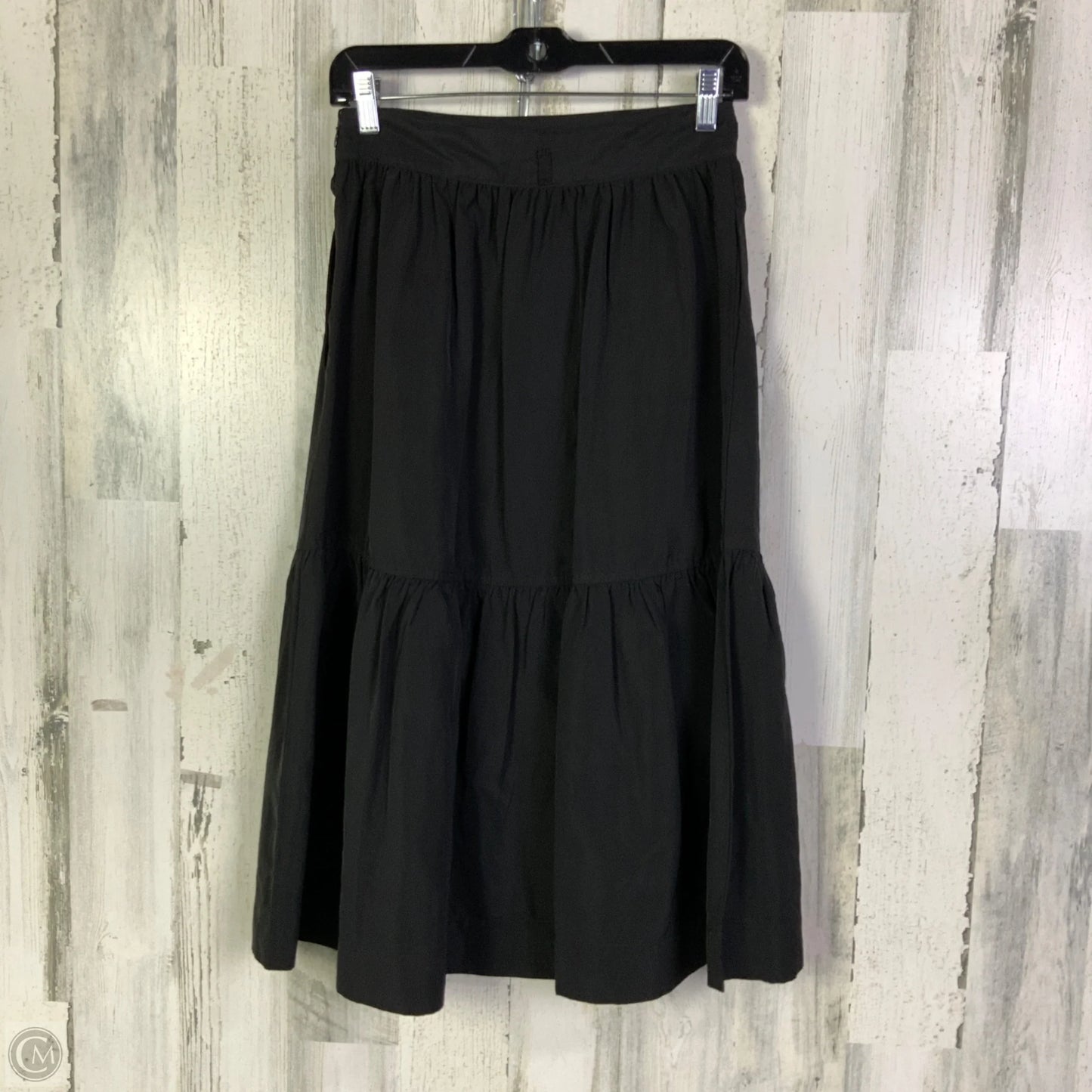 Skirt Mini & Short By Free Assembly In Black, Size: 2