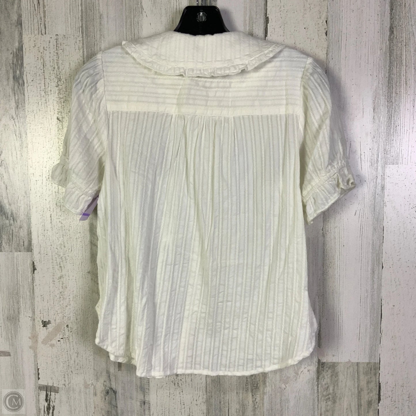Top Short Sleeve By Pilcro In White, Size: S