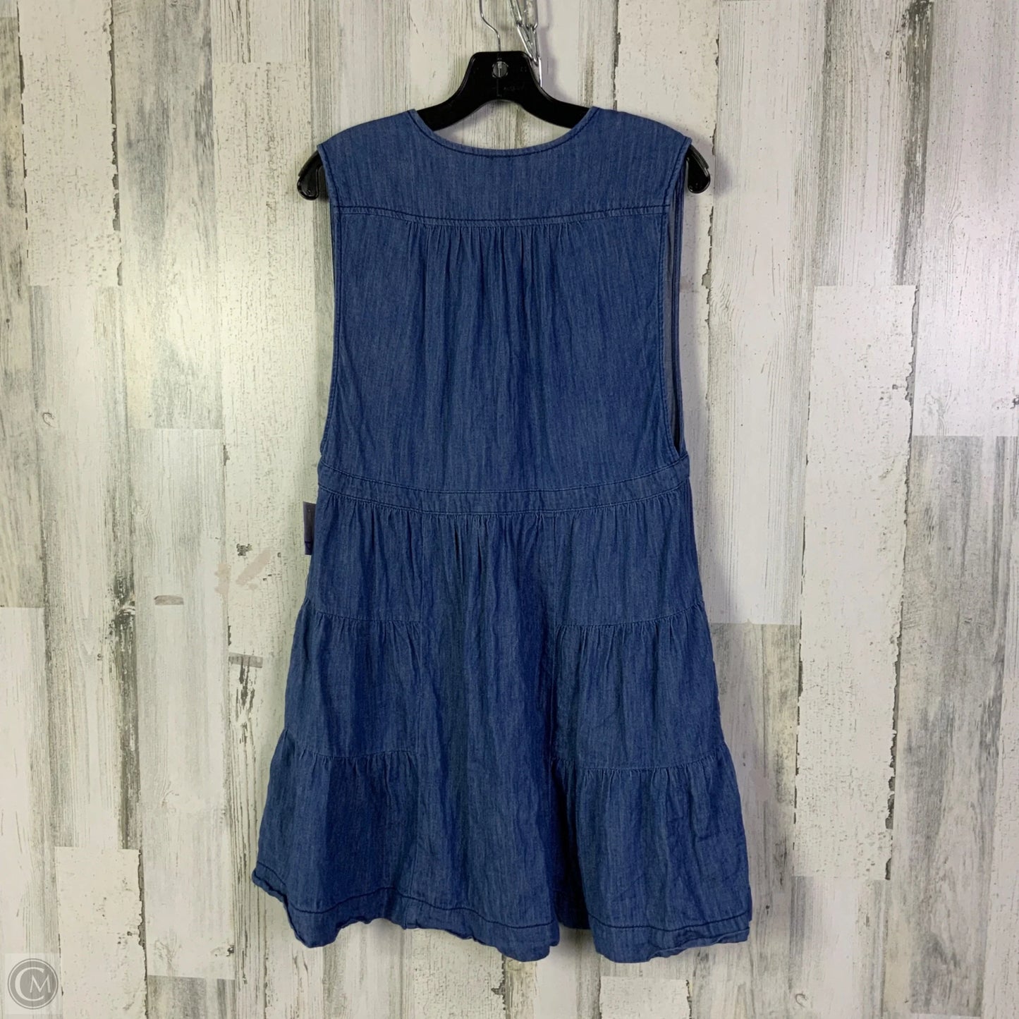 Dress Casual Short By Free People In Blue Denim, Size: S