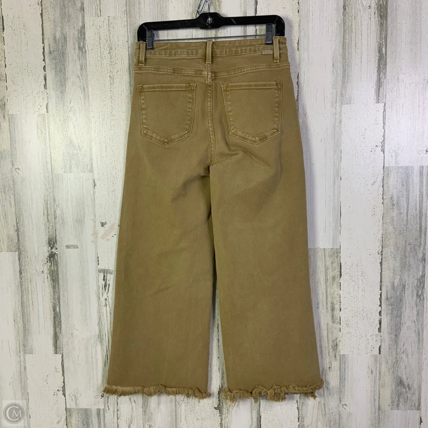 Jeans Wide Leg By Risen In Brown, Size: 4