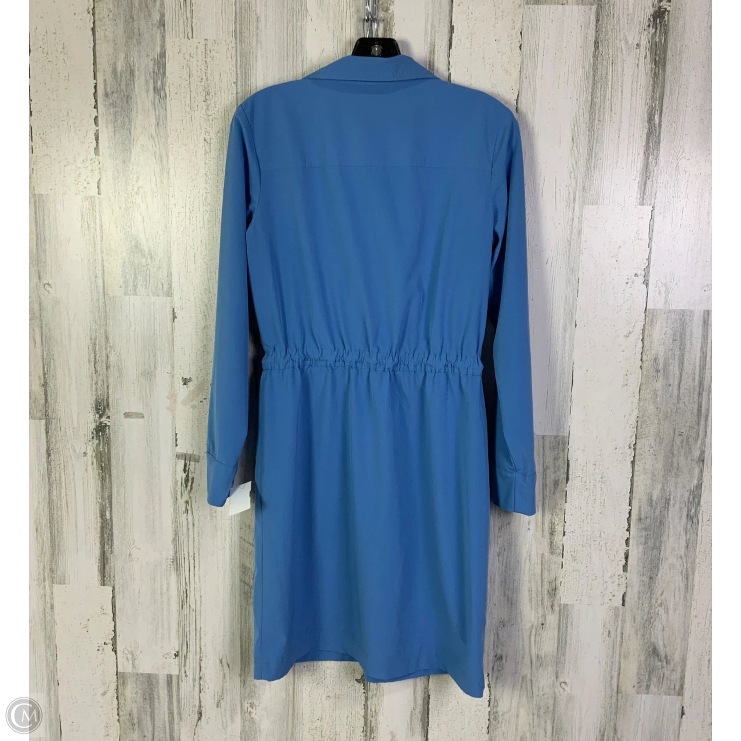 Dress Casual Short By Calvin Klein In Blue, Size: S