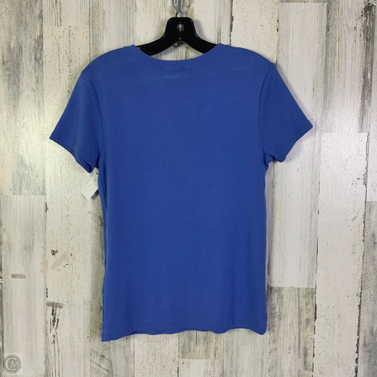 Top Short Sleeve Basic By Ralph Lauren In Blue, Size: L