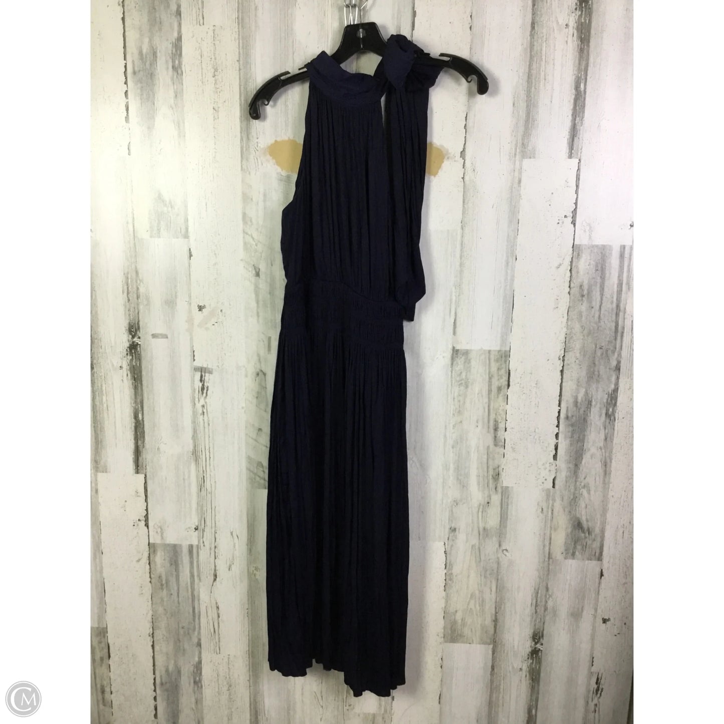 Dress Party Midi By White House Black Market In Navy, Size: Xxs
