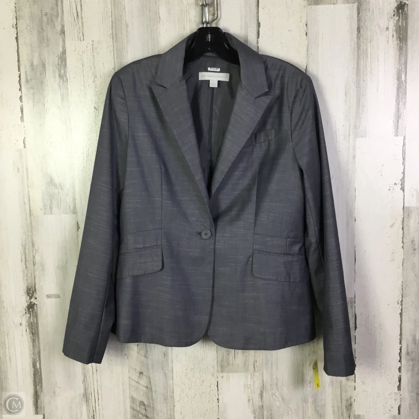 Blazer By New York And Co In Grey, Size: M