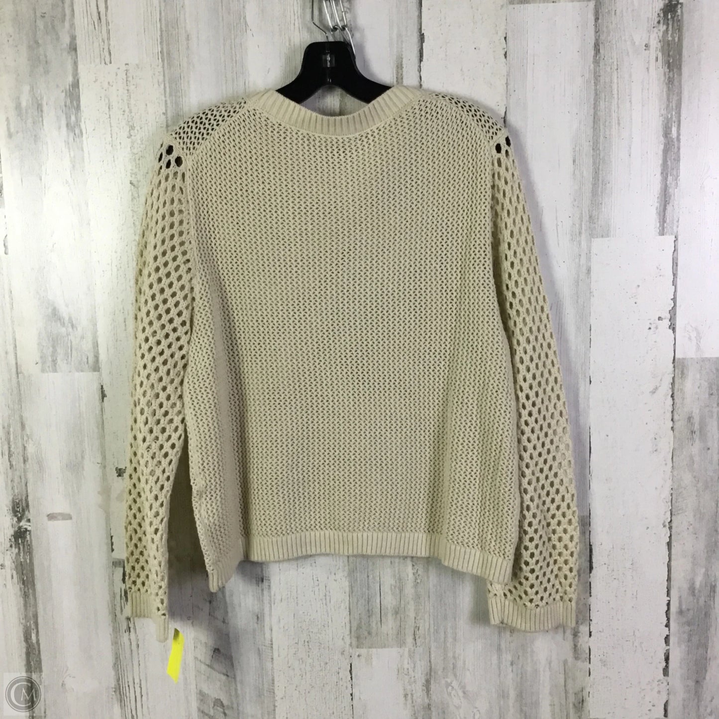 Sweater By J. Crew In Cream, Size: L