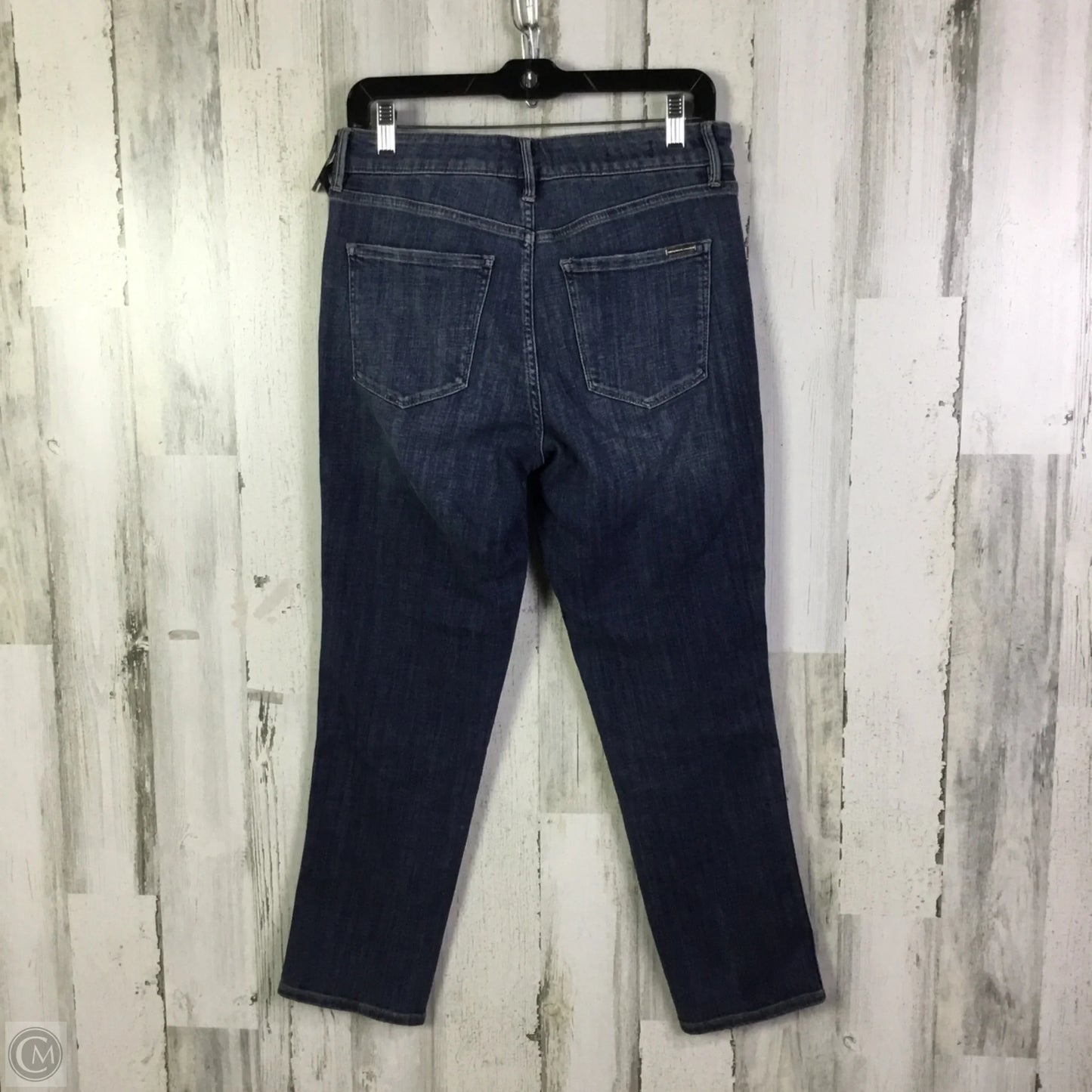 Jeans Straight By White House Black Market In Blue Denim, Size: 8
