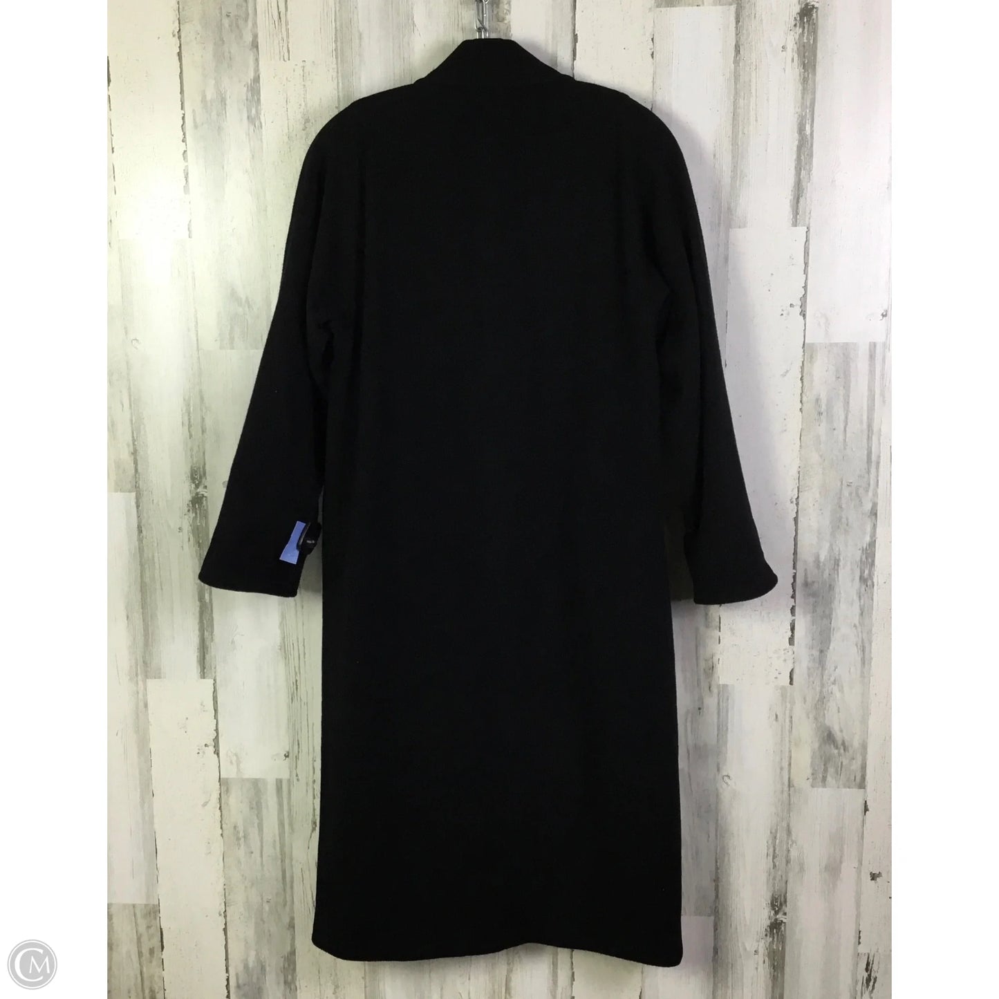 Coat Wool By Larry Levine In Black, Size: S