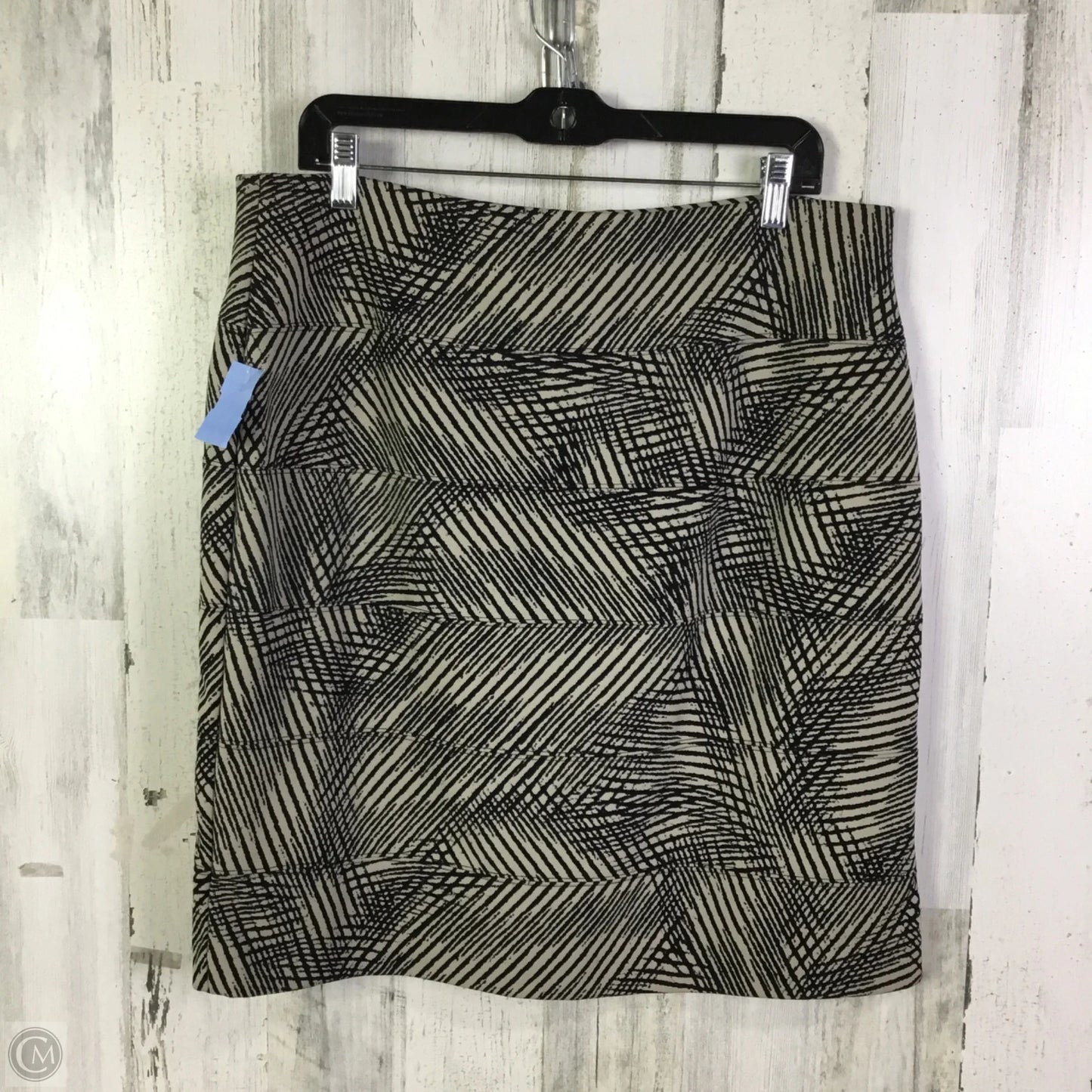 Skirt Mini & Short By Alfani In Black & Tan, Size: 16