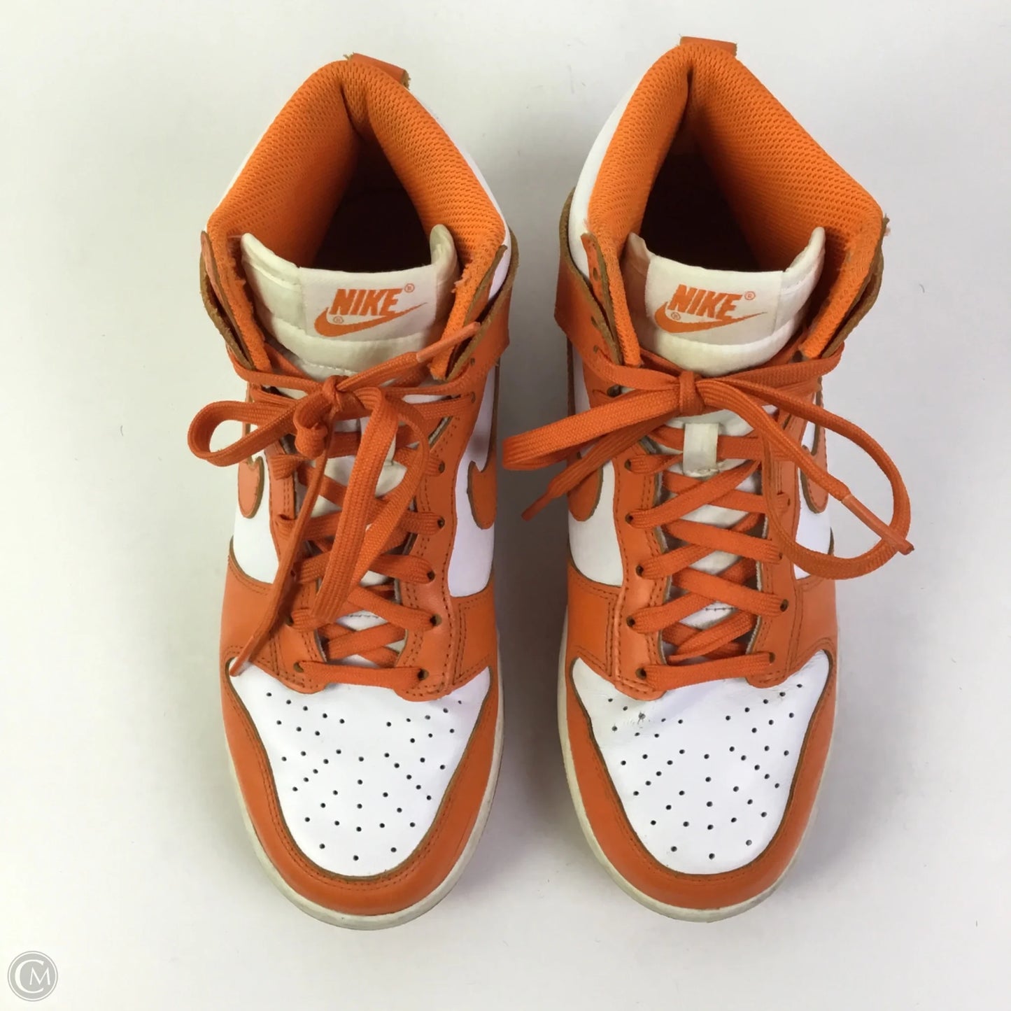 Shoes Athletic By Nike In Orange & White, Size: 7.5