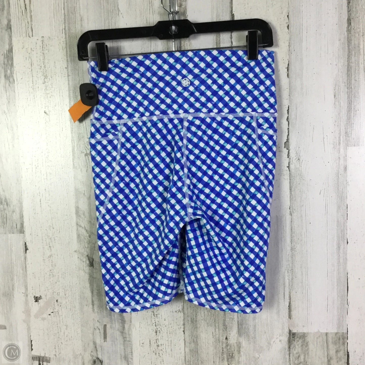 Athletic 2pc set Designer By Lilly Pulitzer In Blue & White, Size: M