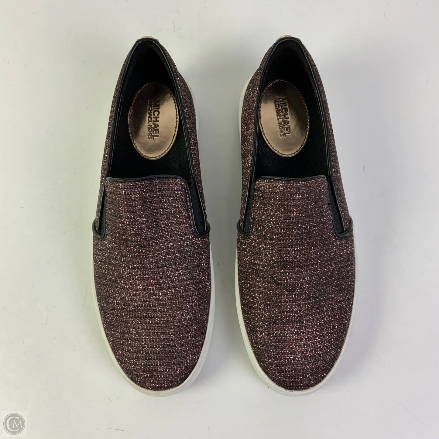 Shoes Flats By Michael By Michael Kors In Pink and Black , Size: 6.5