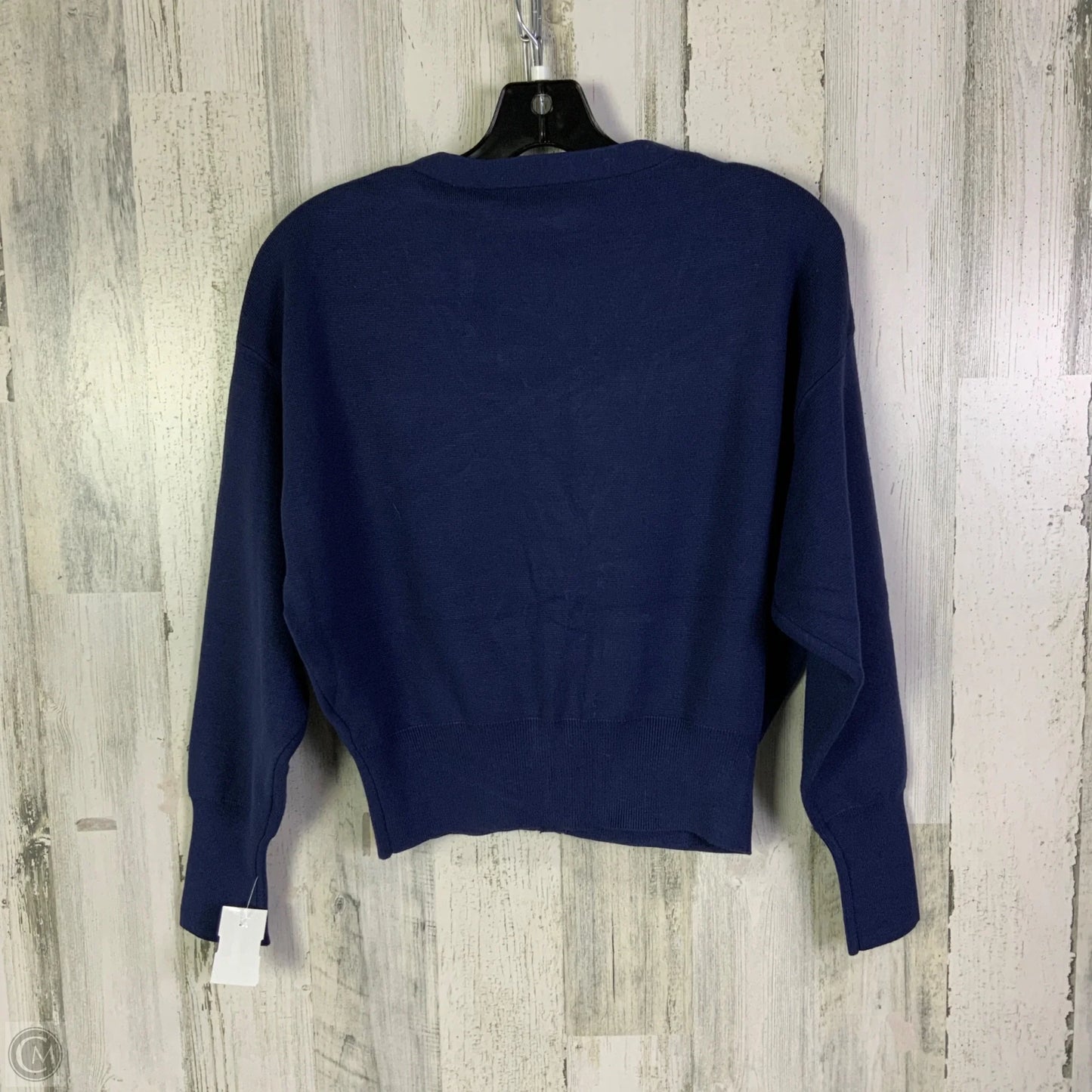 Sweater Cardigan By Elie Tahari In Blue, Size: S
