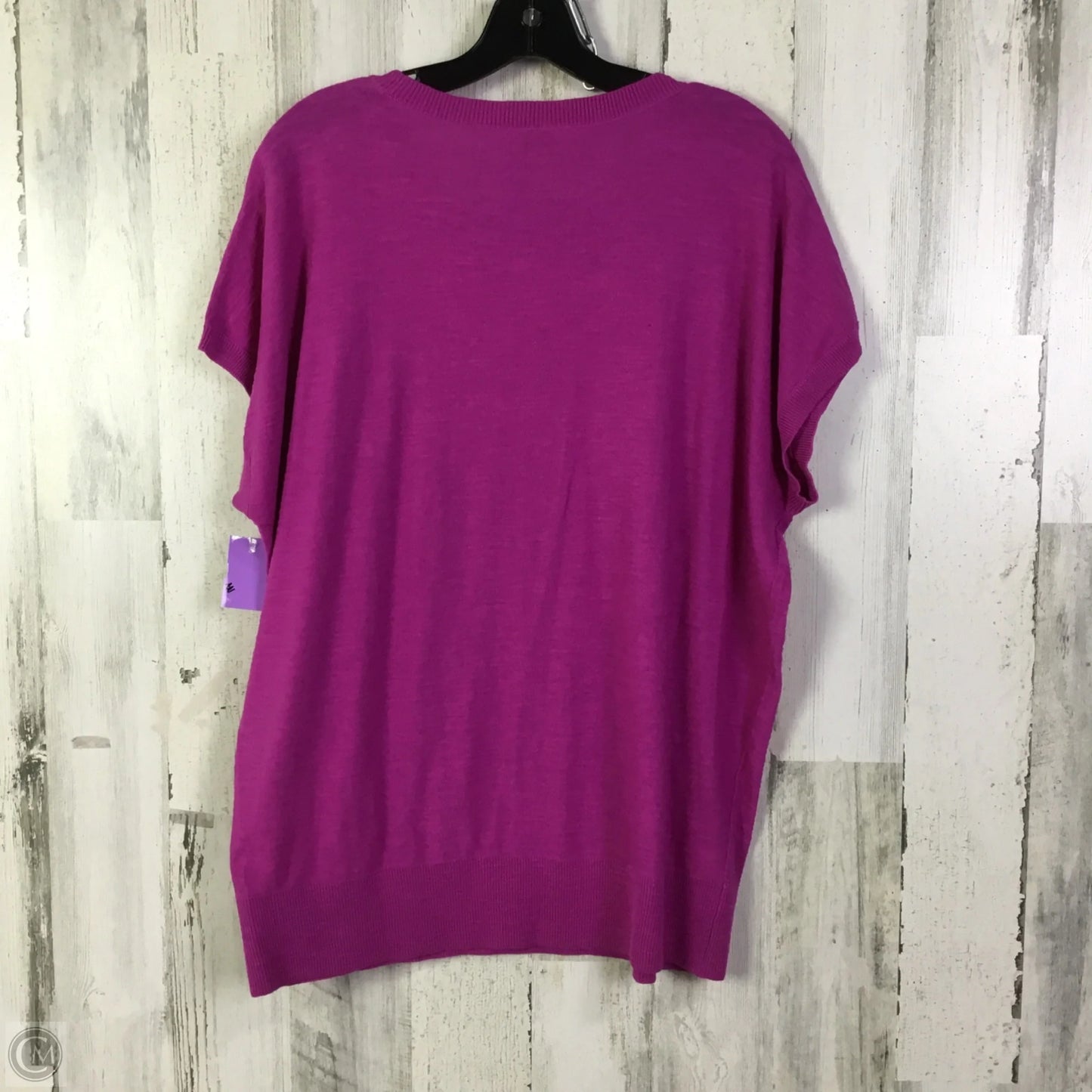 Top Sleeveless By Loft In Pink, Size: Xl