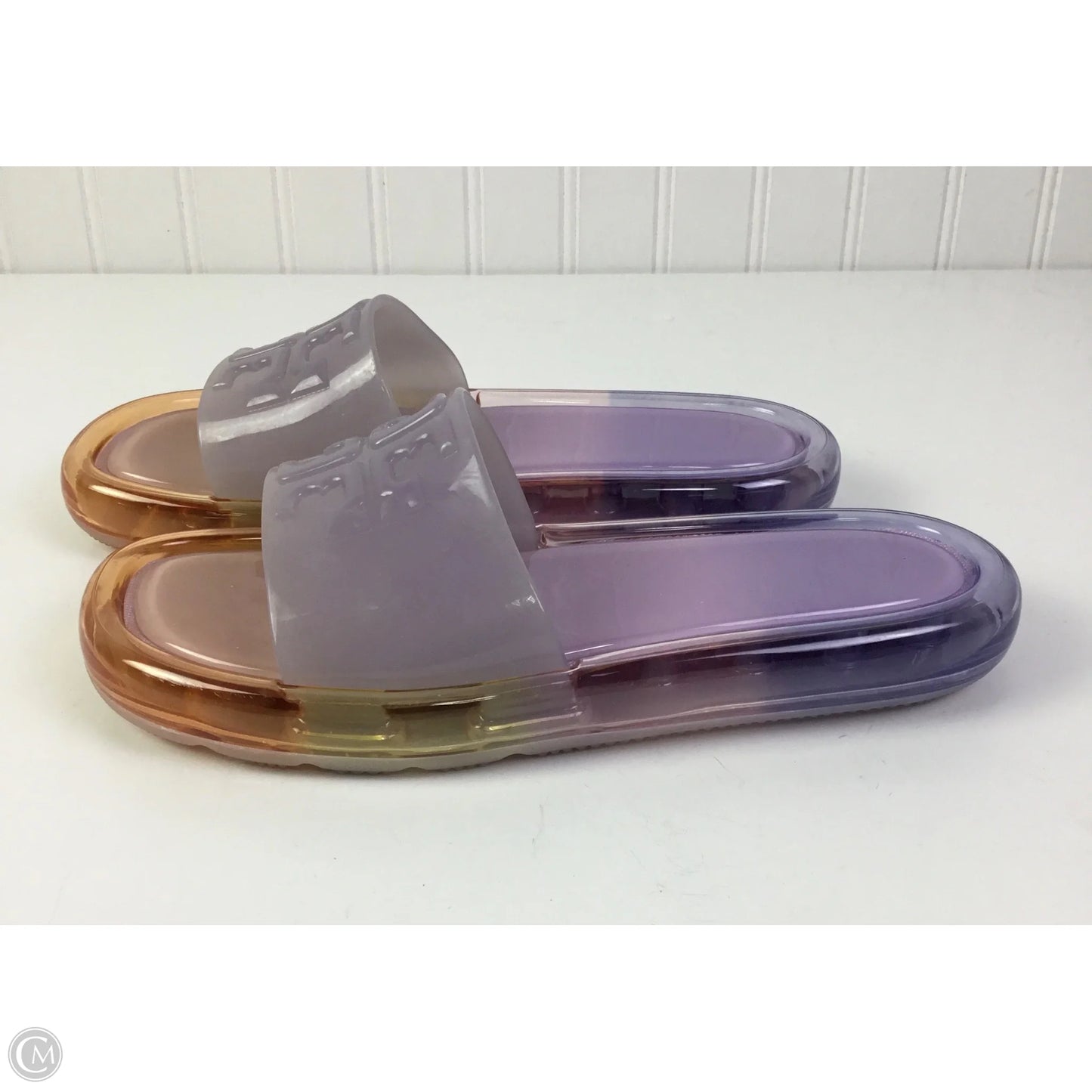 Sandals Designer By Tory Burch In Purple, Size: 8