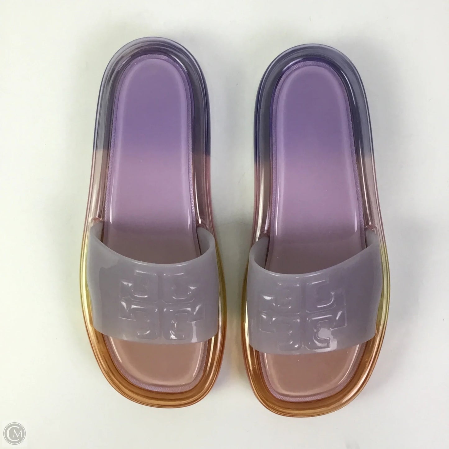 Sandals Designer By Tory Burch In Purple, Size: 8