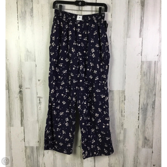 Pants Lounge By Anthropologie In Blue & Cream, Size: S