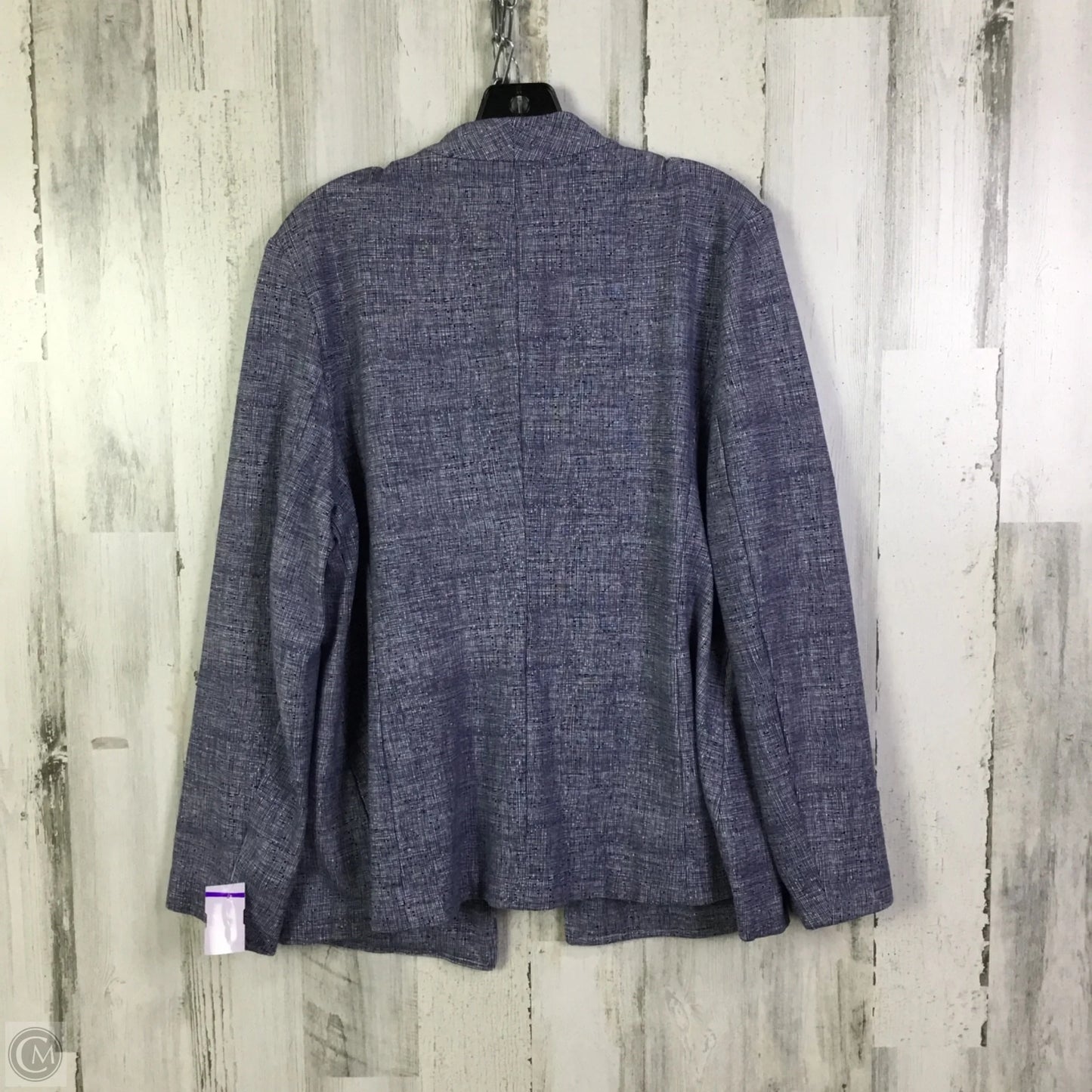 Blazer By Investments In Blue & White, Size: M