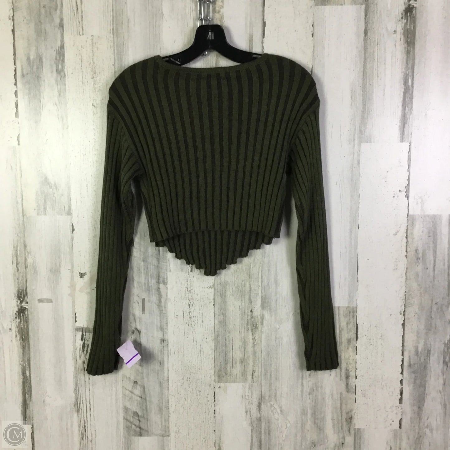 Sweater By Clothes Mentor In Green, Size: S