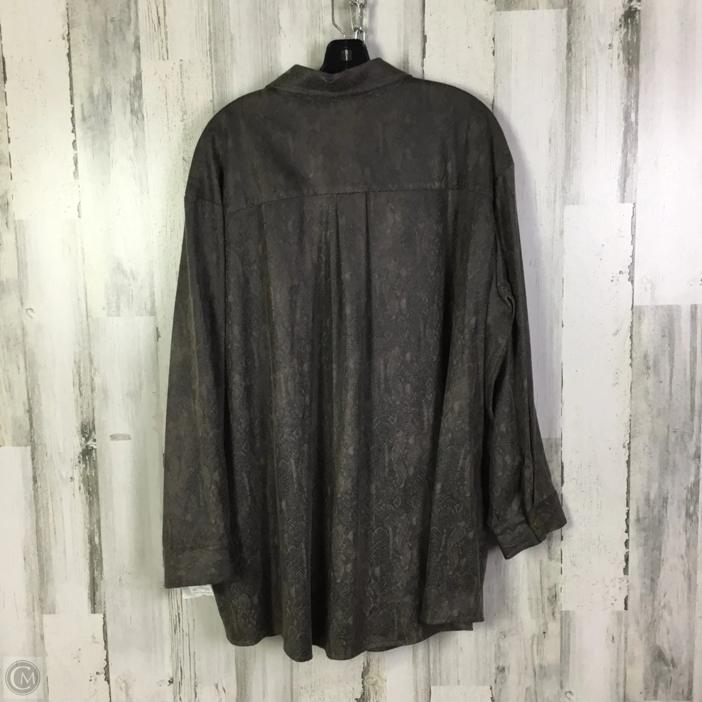 Jacket Other By Clothes Mentor In Brown, Size: 1x