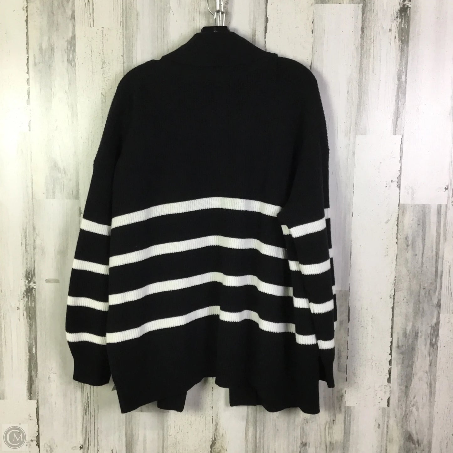 Sweater Cardigan By A New Day In Black, Size: Xxl
