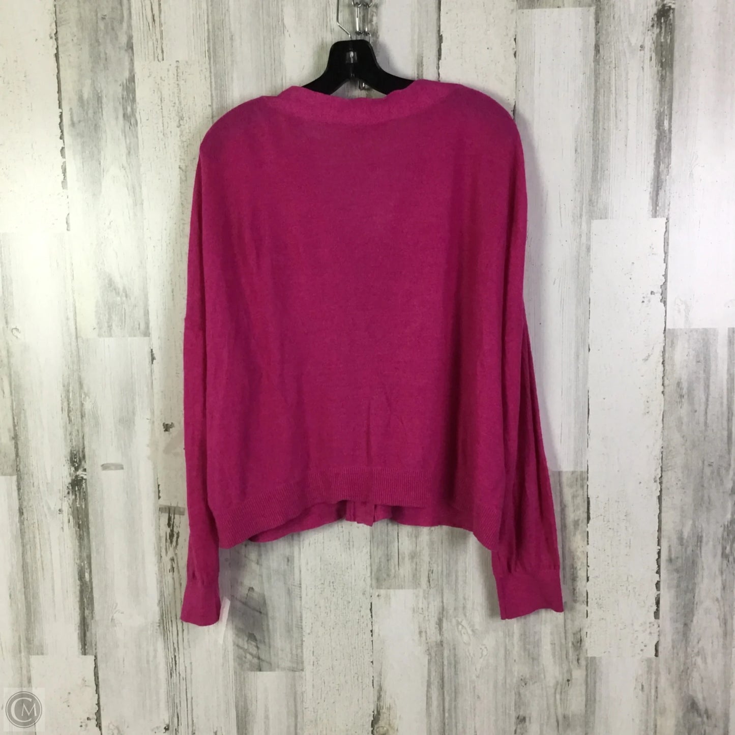 Cardigan By Loft In Pink, Size: Xl