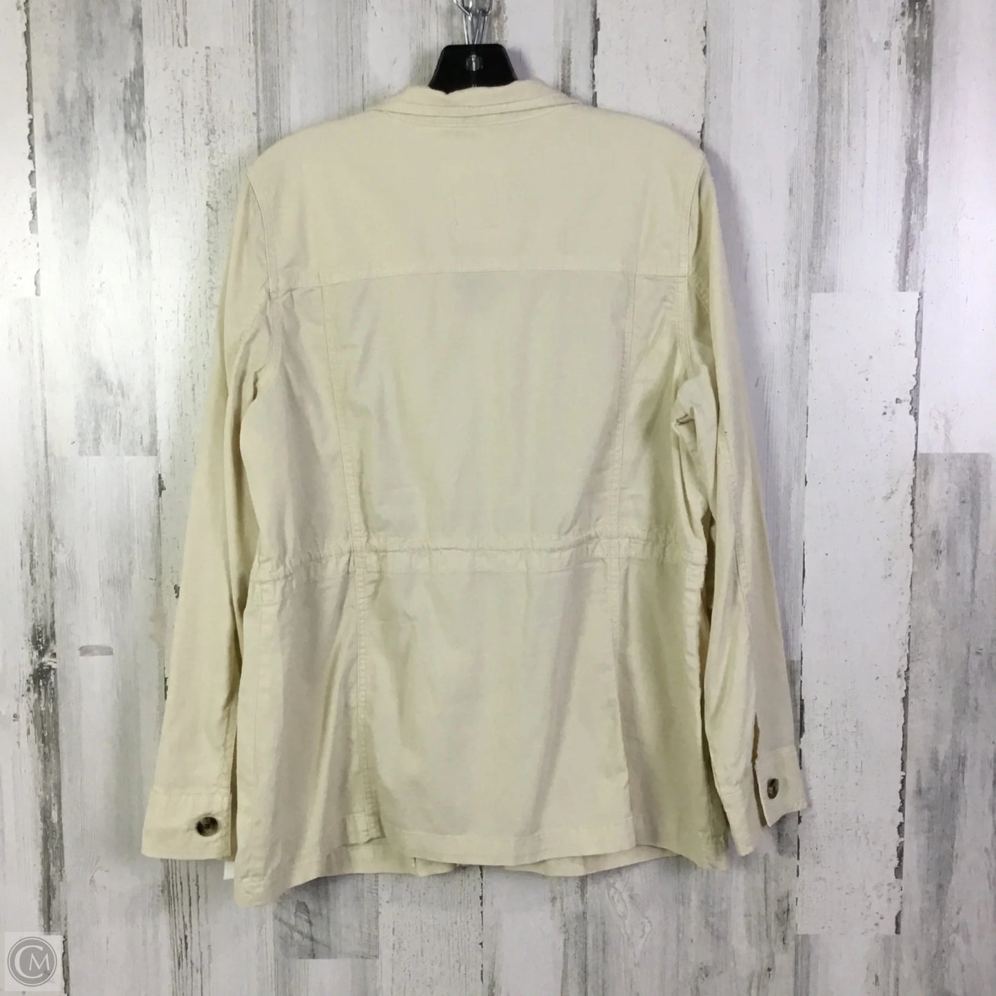 Jacket Shirt By Sonoma In Cream, Size: L
