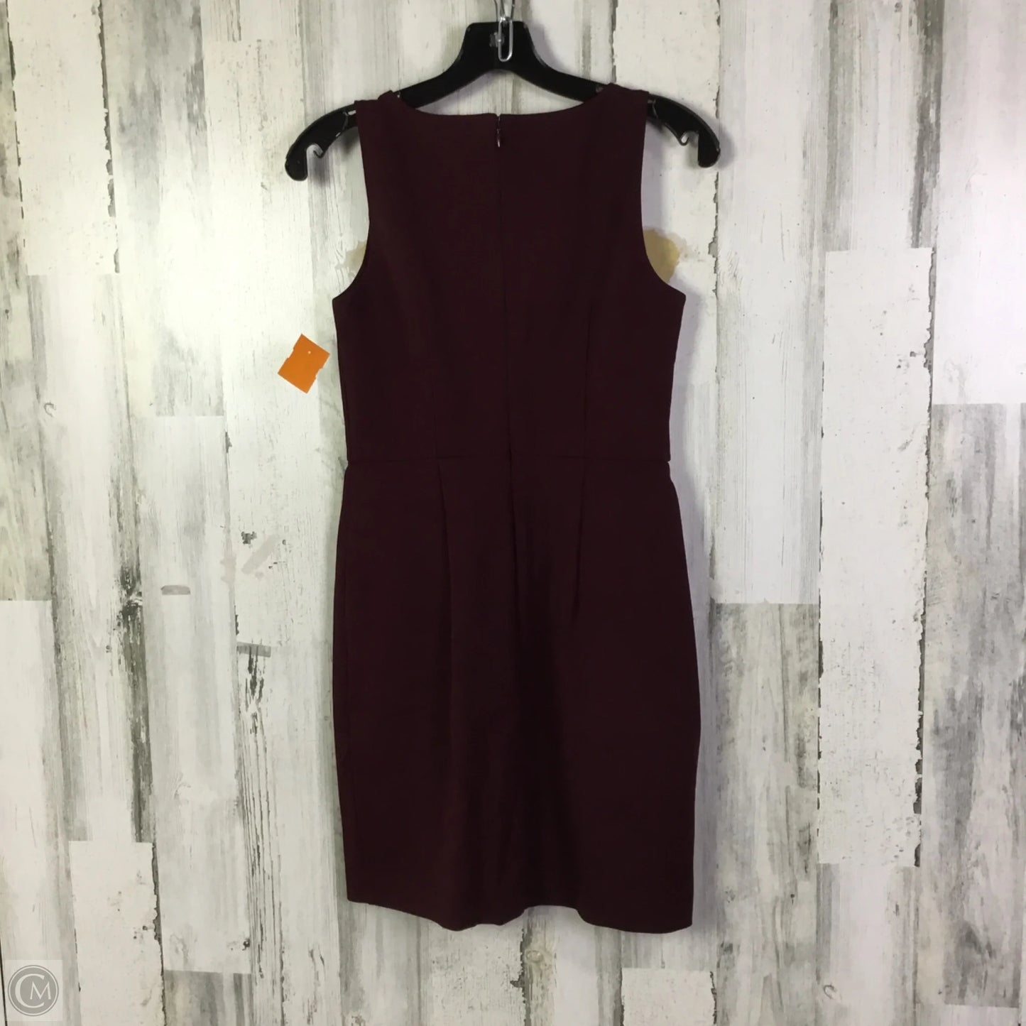 Dress Work By Ann Taylor In Maroon, Size: Xsp