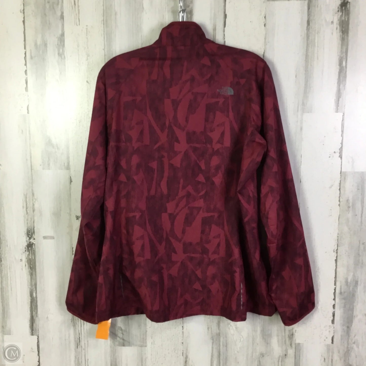 Jacket Windbreaker By The North Face In Red, Size: Xl