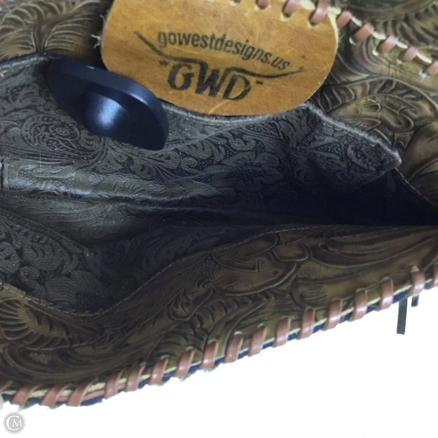 Crossbody Leather By Clothes Mentor, Size: Small