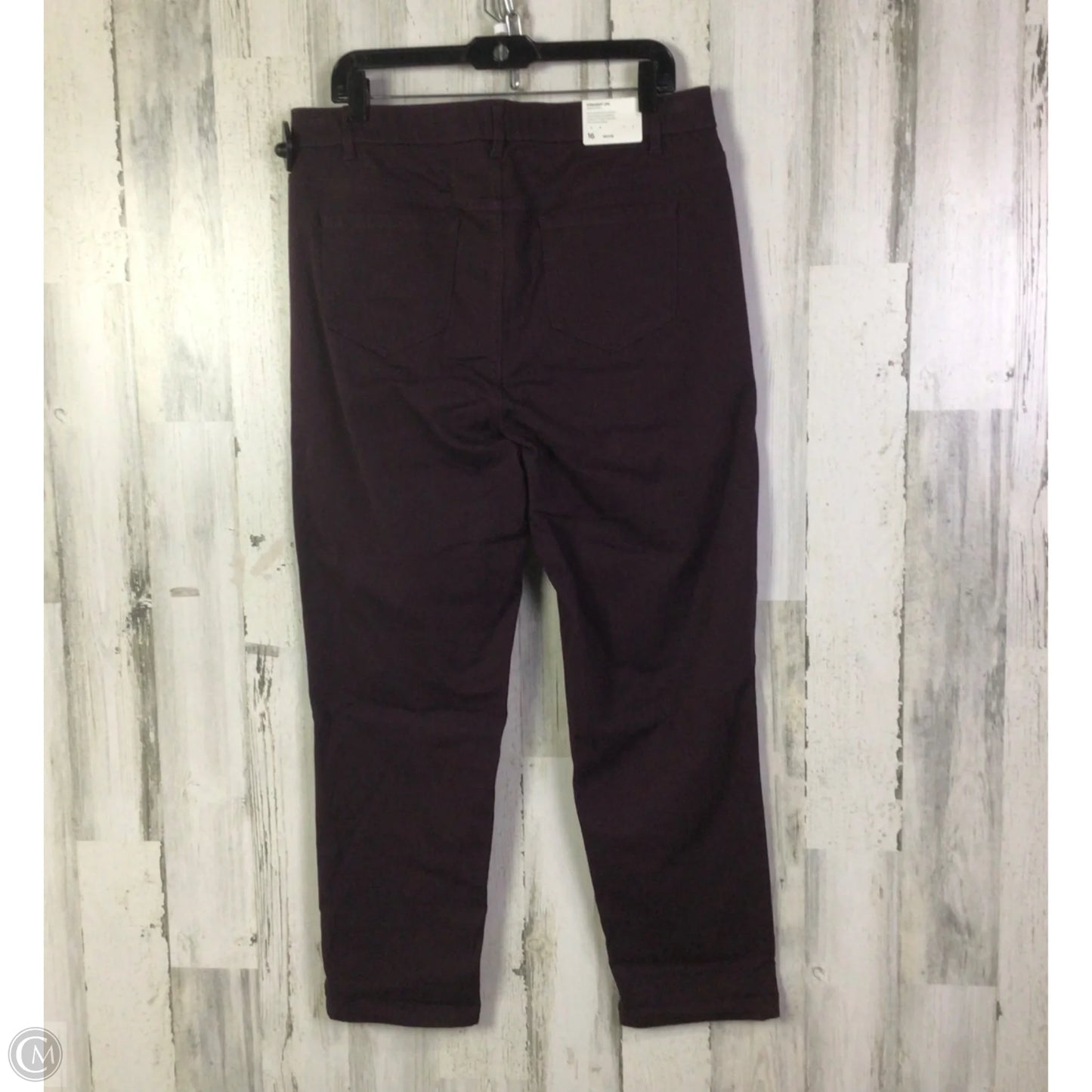 Jeans Boyfriend By J. Jill In Purple Denim, Size: 16