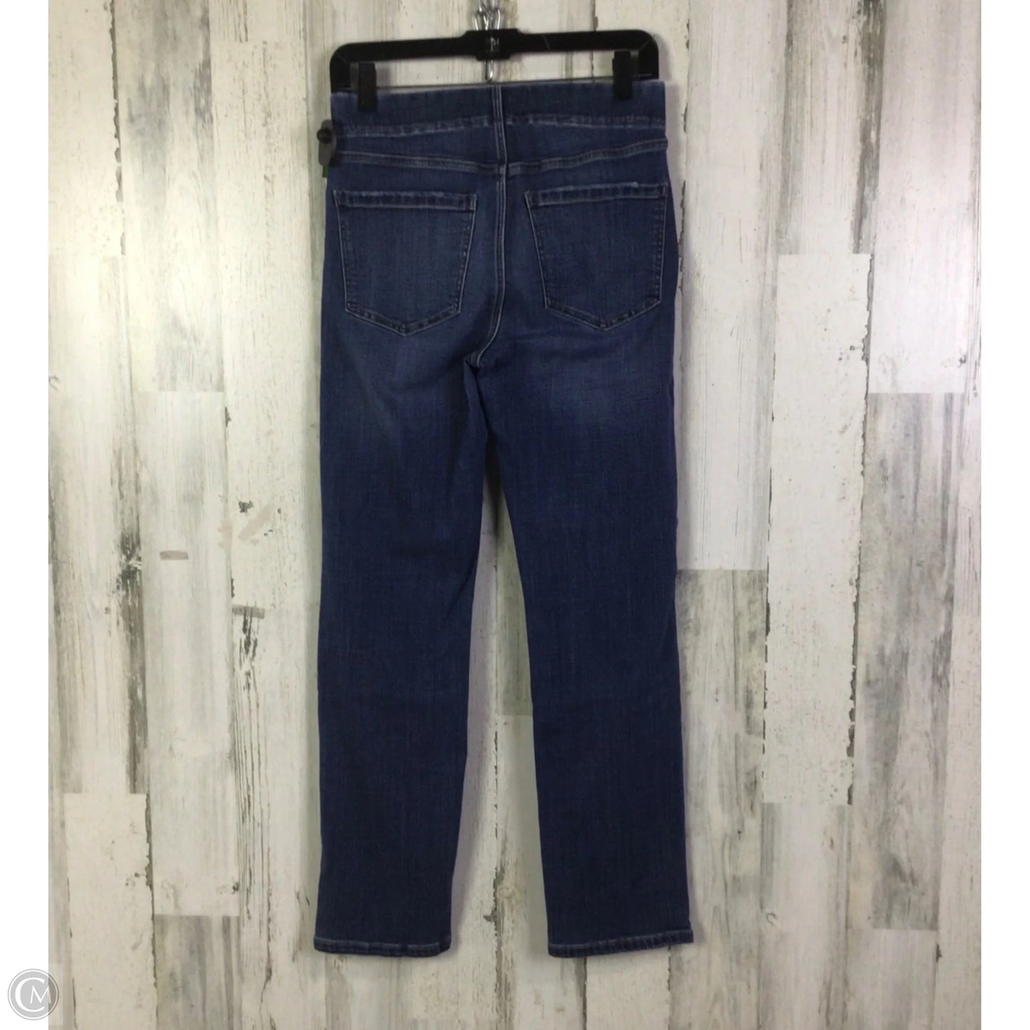 Jeans Straight By Liverpool In Blue Denim, Size: 4
