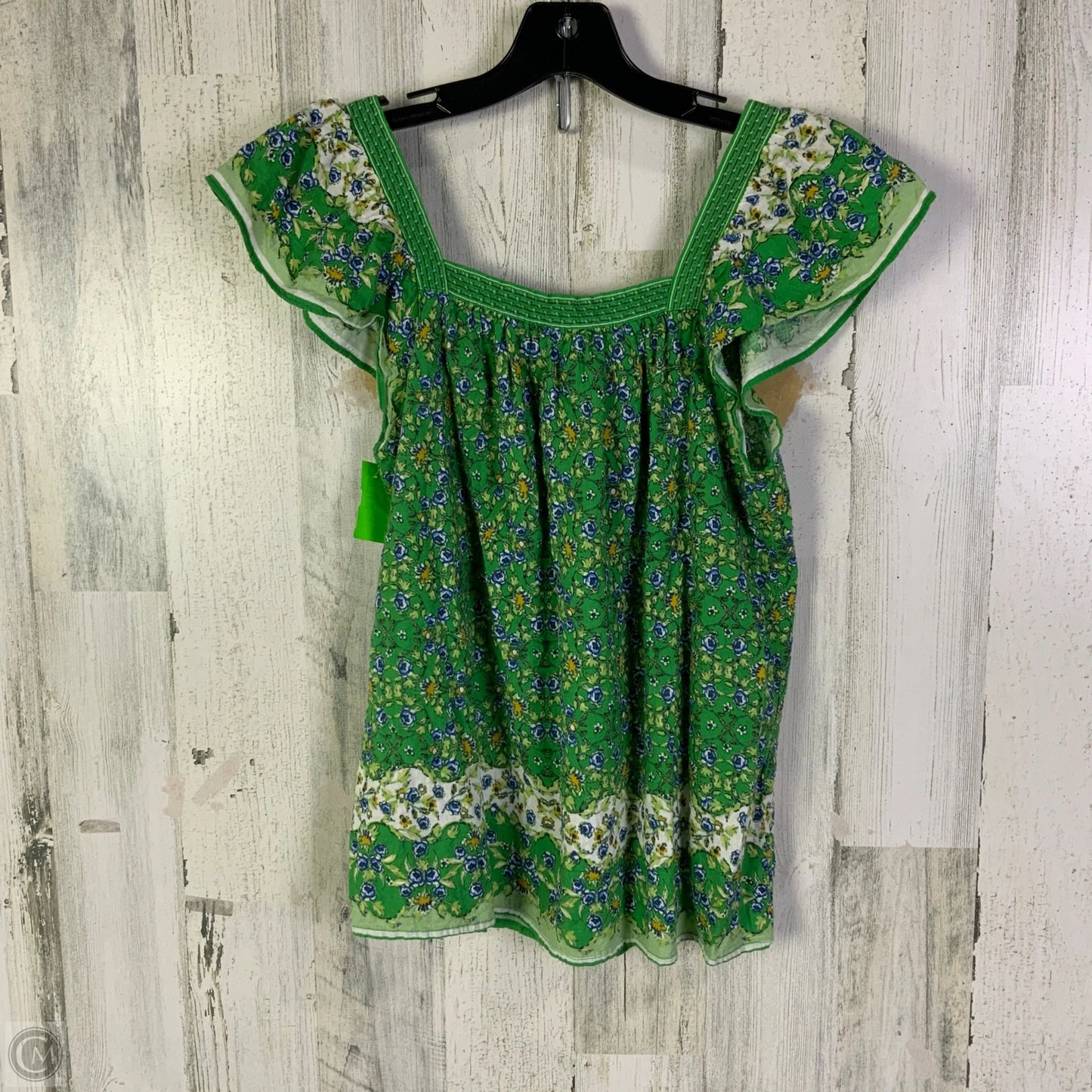 Top Sleeveless By Max Studio In Green, Size: S