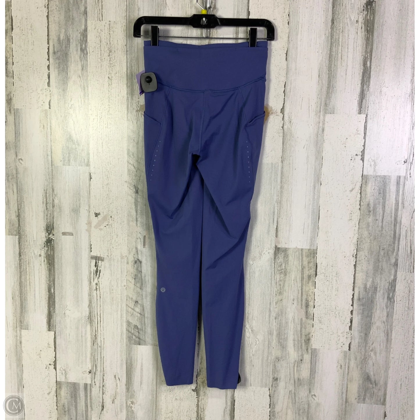 Athletic Leggings By Lululemon In Blue, Size: 6