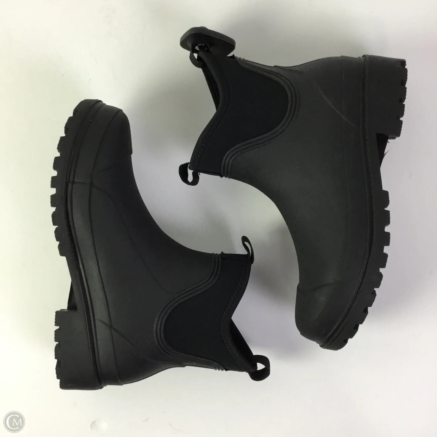 Boots Rain By Time And Tru In Black, Size: 7